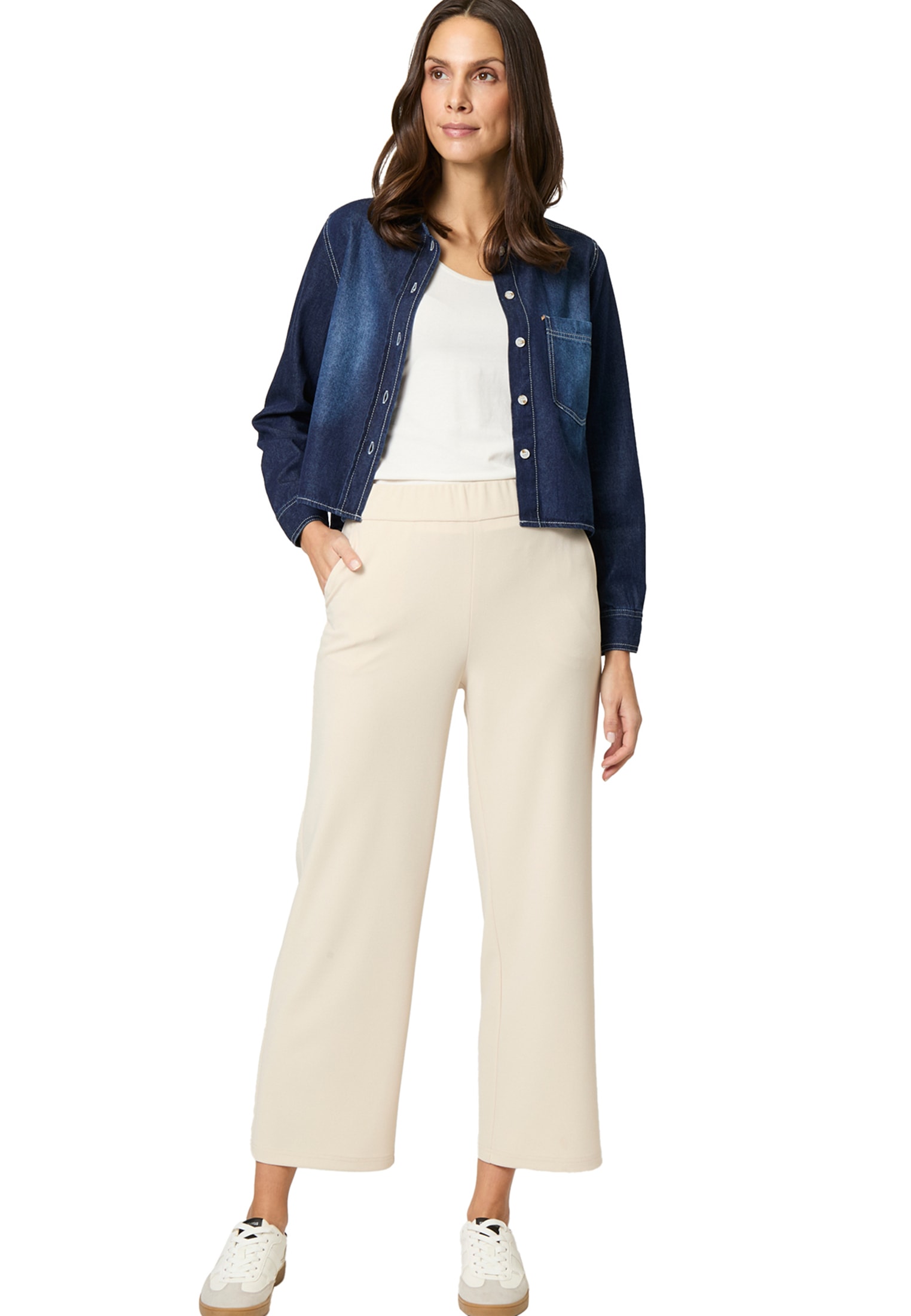 Zero Jerseyhose »Jerseyhose mit weitem Bein 28 Inch«