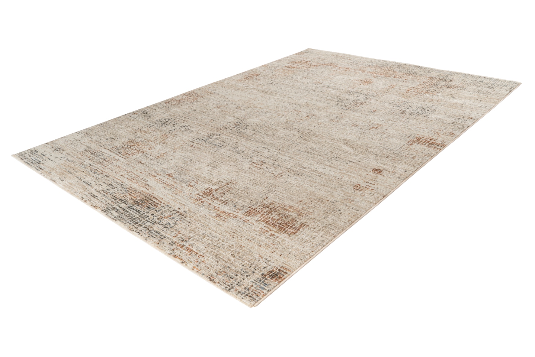 Obsession Teppich »My Everest 421« rechteckig 7 mm Höhe abstraktes Design, mit Fransen, Vintagedesign