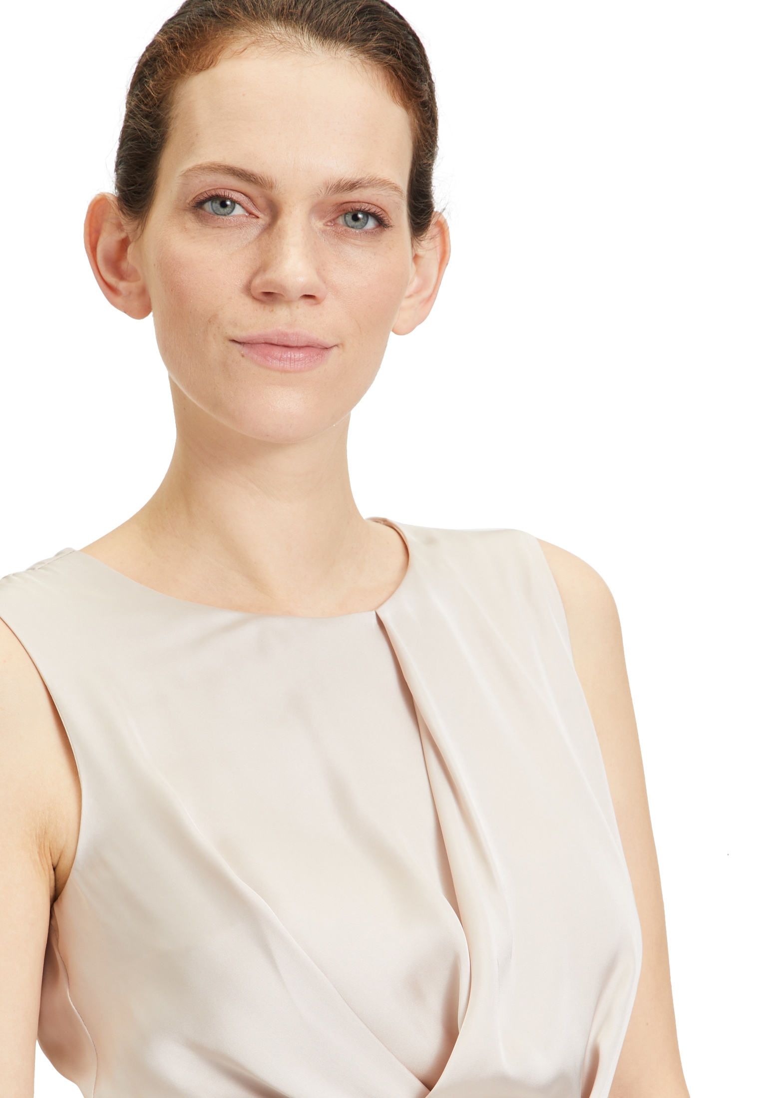 Betty&Co Midikleid »Midikleid mit Plissee«