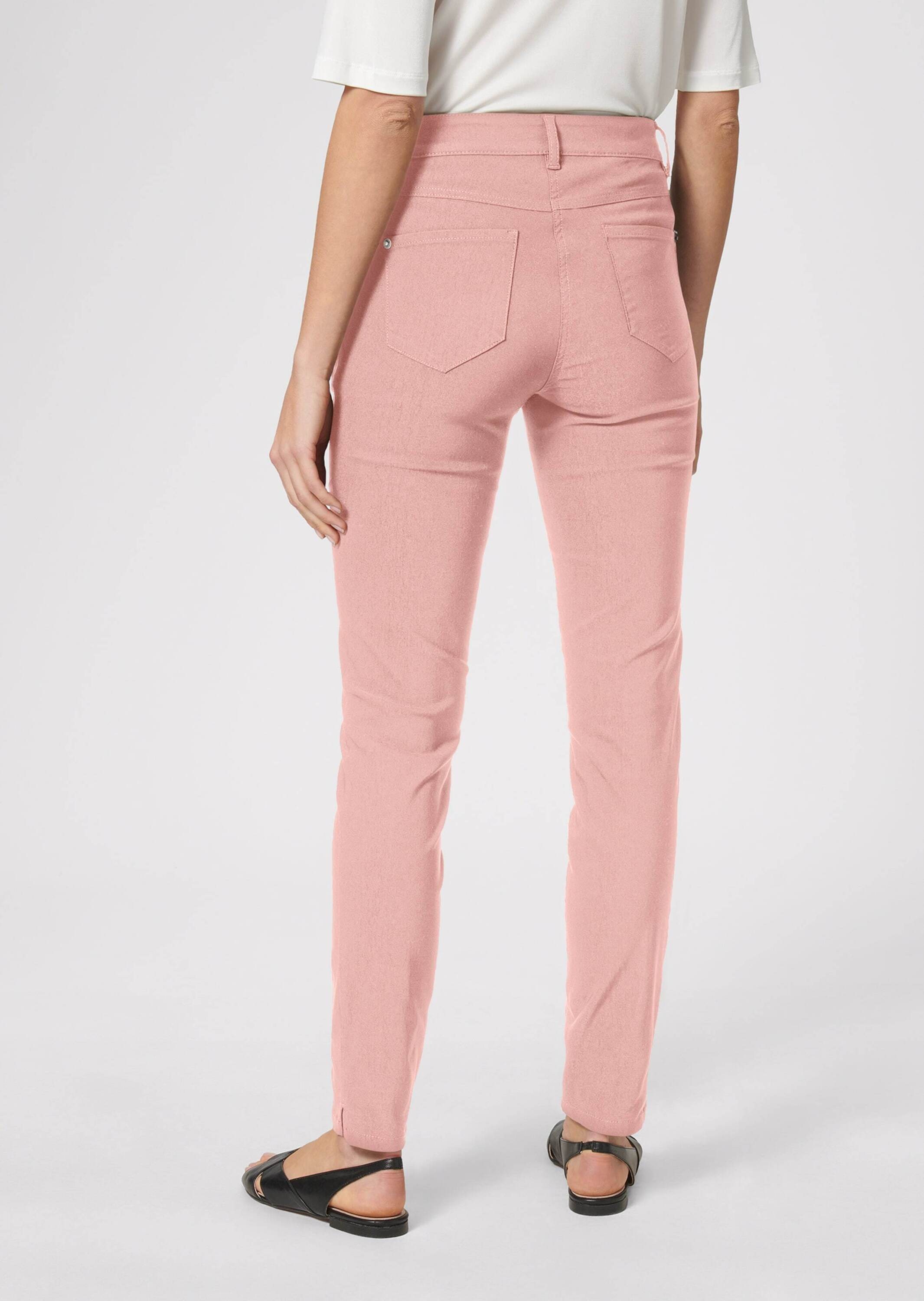 MADELEINE Stoffhose »Hose Schmale Skinny-Hose, Zippertaschen«
