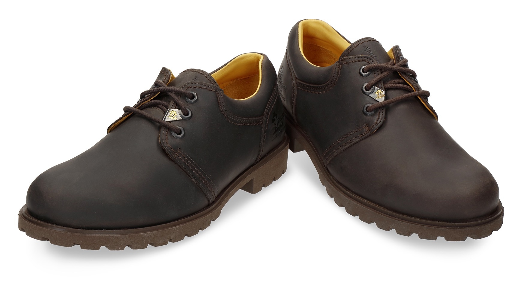 Panama Jack Schnürschuh »Panama 02«, mit Lederinnenausstattung, Freizeitschuh, Halbschuh, Schnürschuh