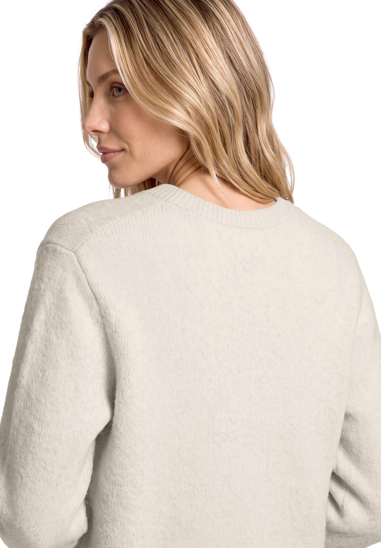 Betty&Co Strickpullover »Strickpullover mit Schmucksteinen«