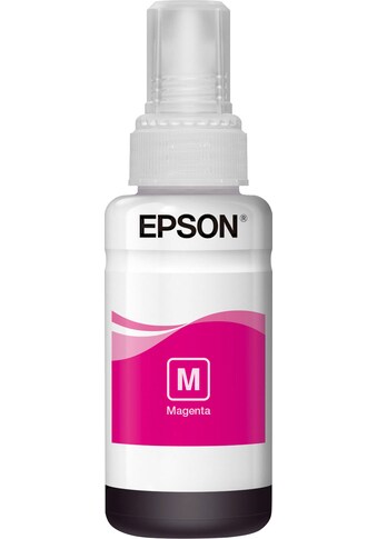 Epson Nachfülltinte »T6643«, für EPSON, (1 St.), original Nachfülltinte 664 magenta kaufen