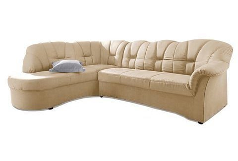 DOMO collection Ecksofa »Papenburg L-Form«, mit Ottomane, wahlweise mit Bettfunktion