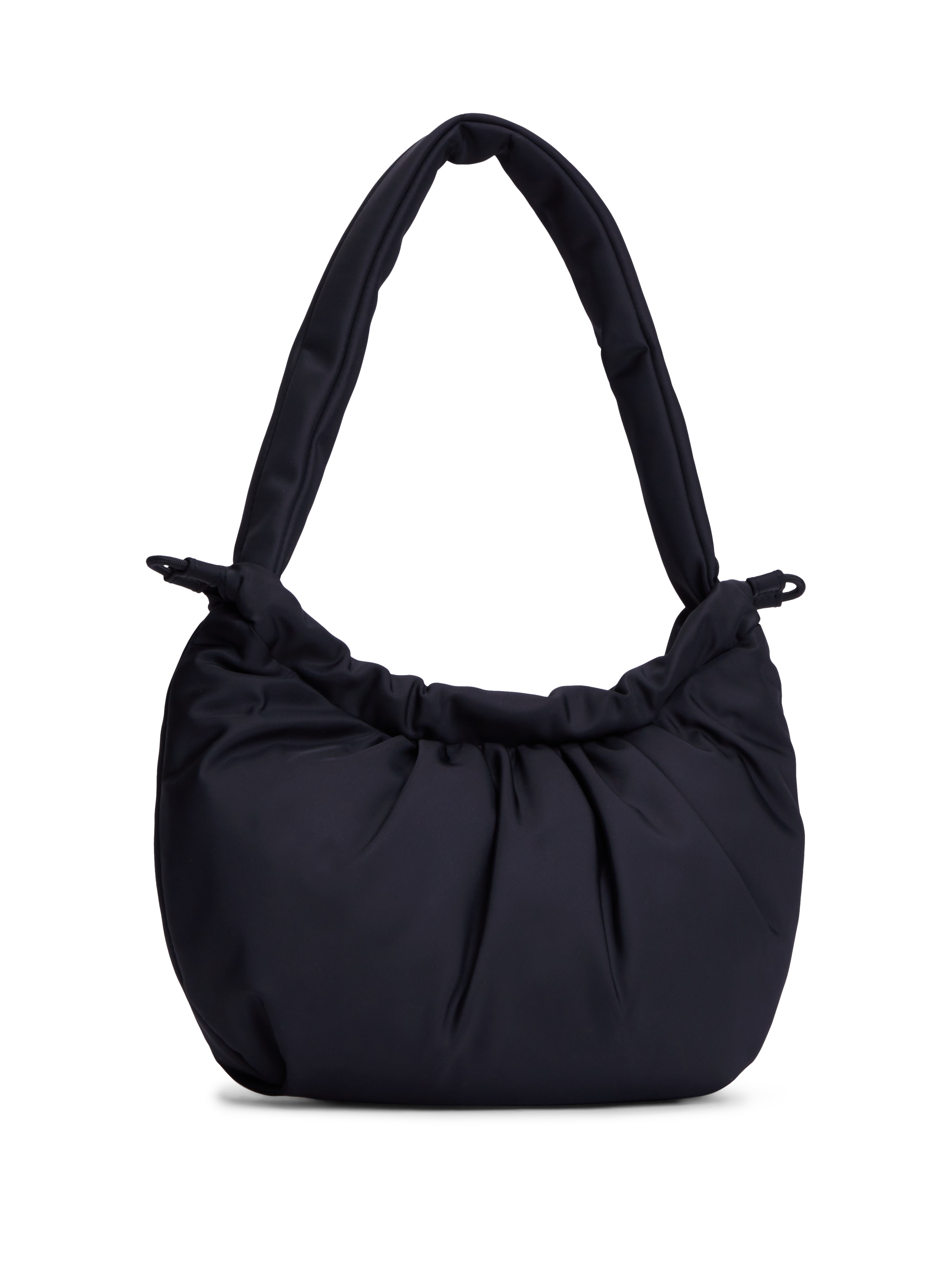Tommy Jeans Schultertasche »TJW ICON CHARMS SHOULDER BAG« Damen Handtasche, Umhängetasche mit modischen Raffungen