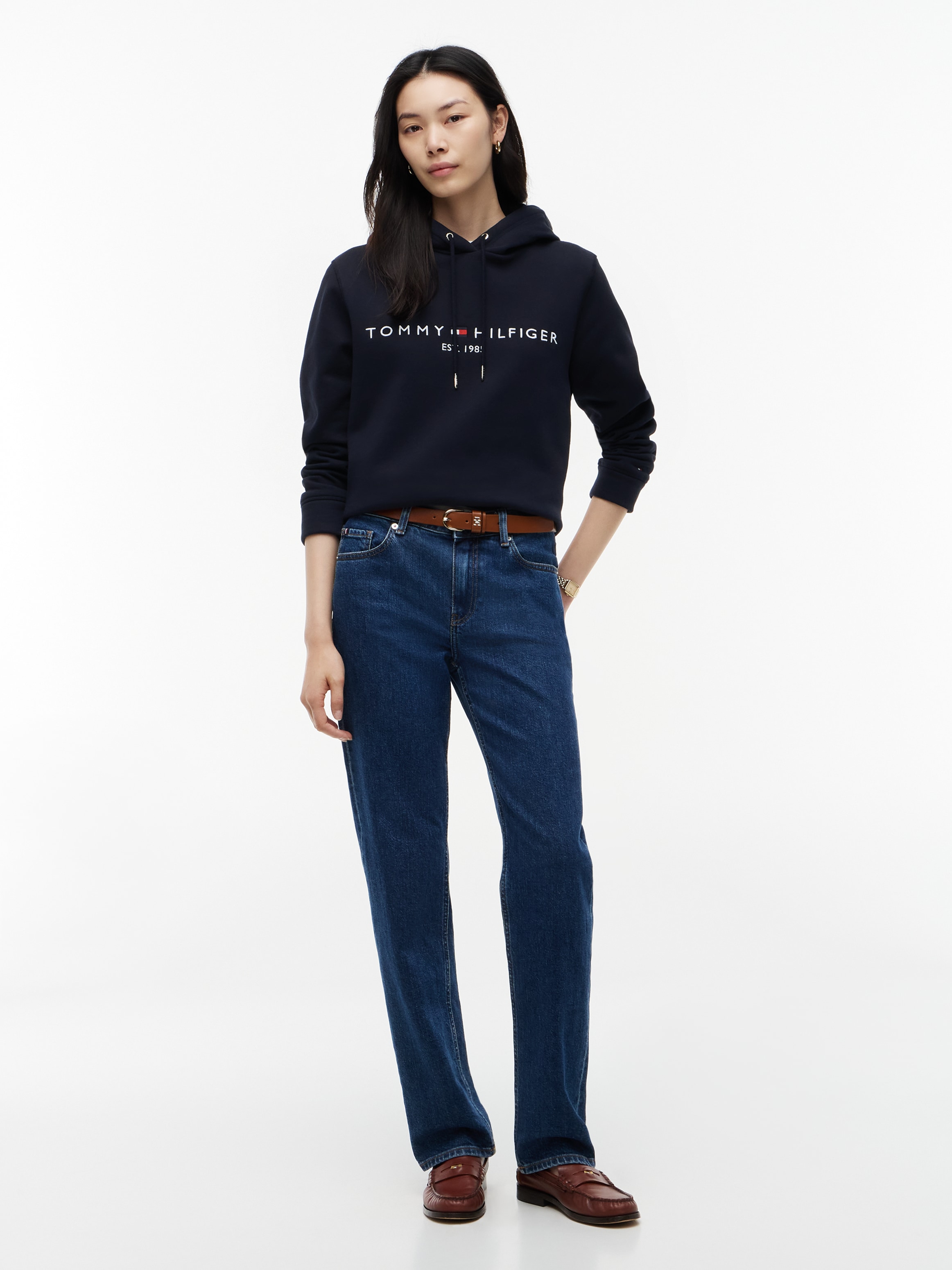 Tommy Hilfiger Kapuzensweatshirt , mit Tommy Hilfiger Logostickerei

