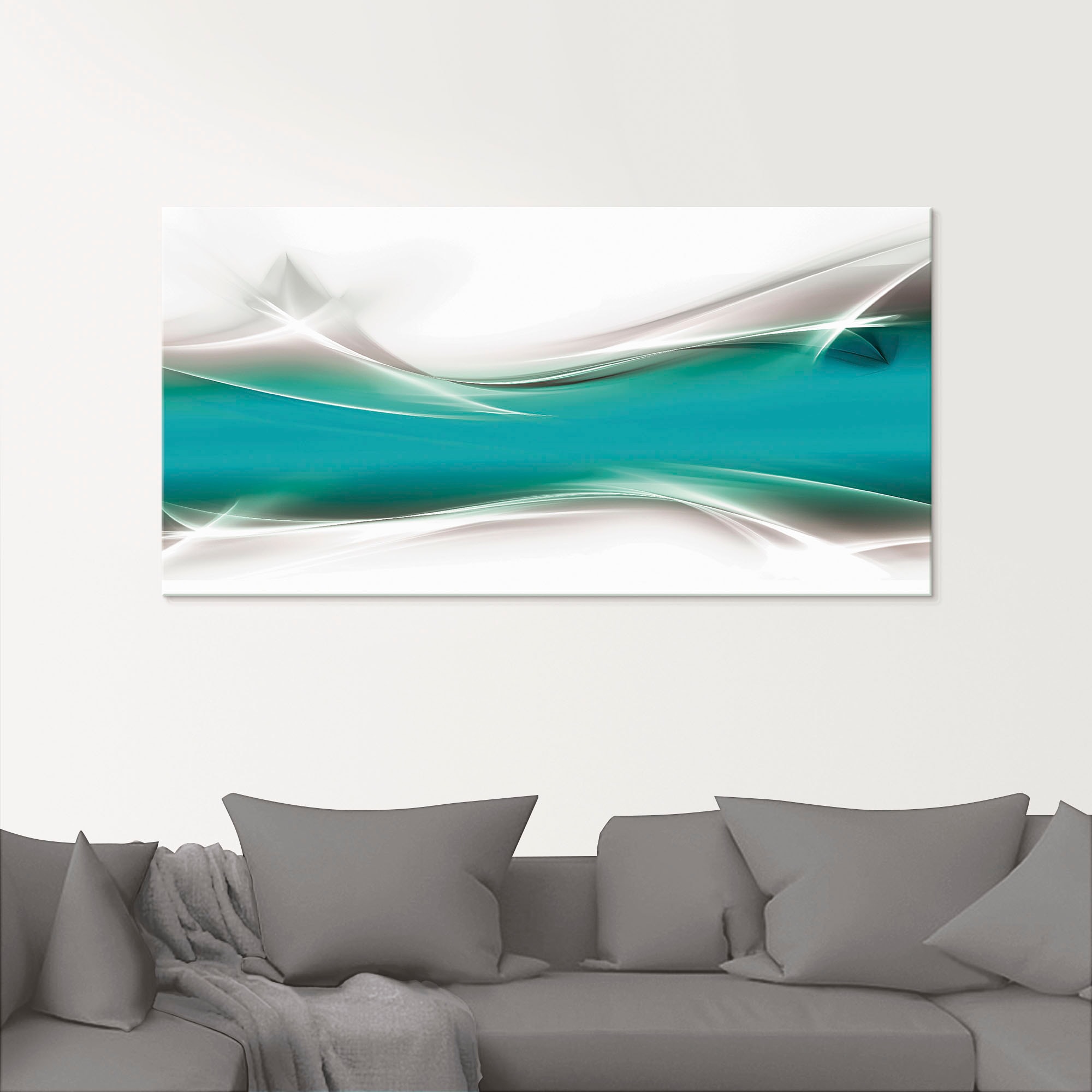 Artland Glasbild »Kreatives Element«, Gegenstandslos, (3 St.), in verschiedenen Größen