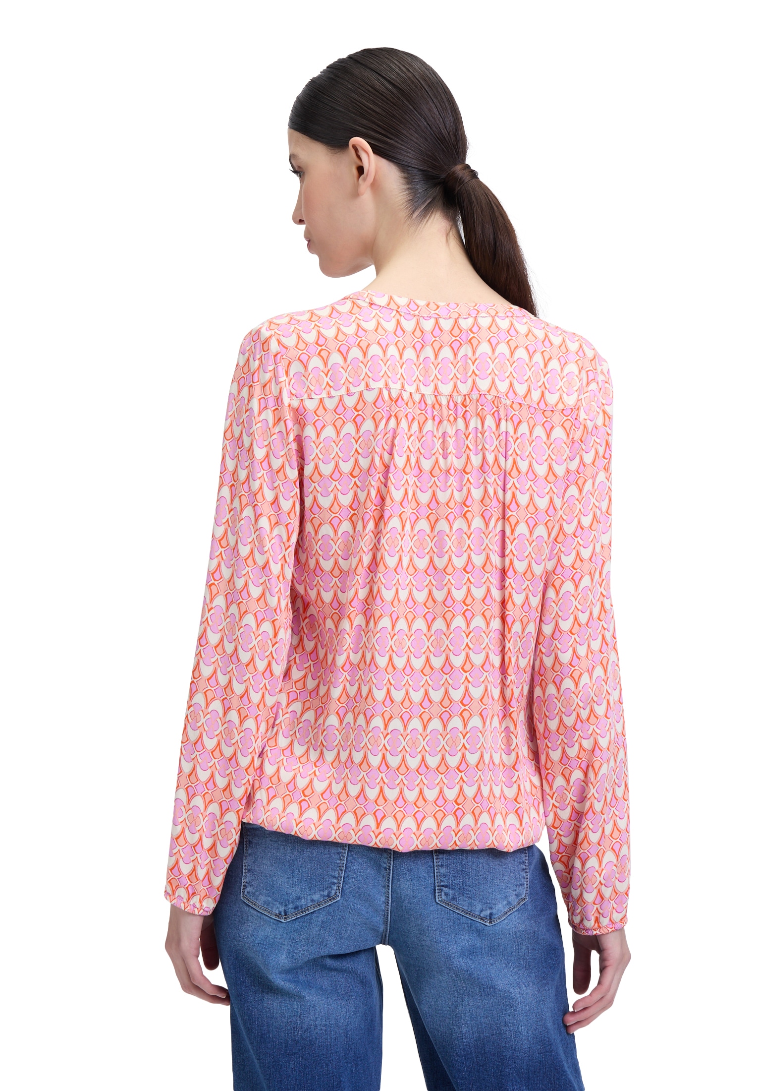 Cartoon Klassische Bluse »Casual-Bluse mit Muster«