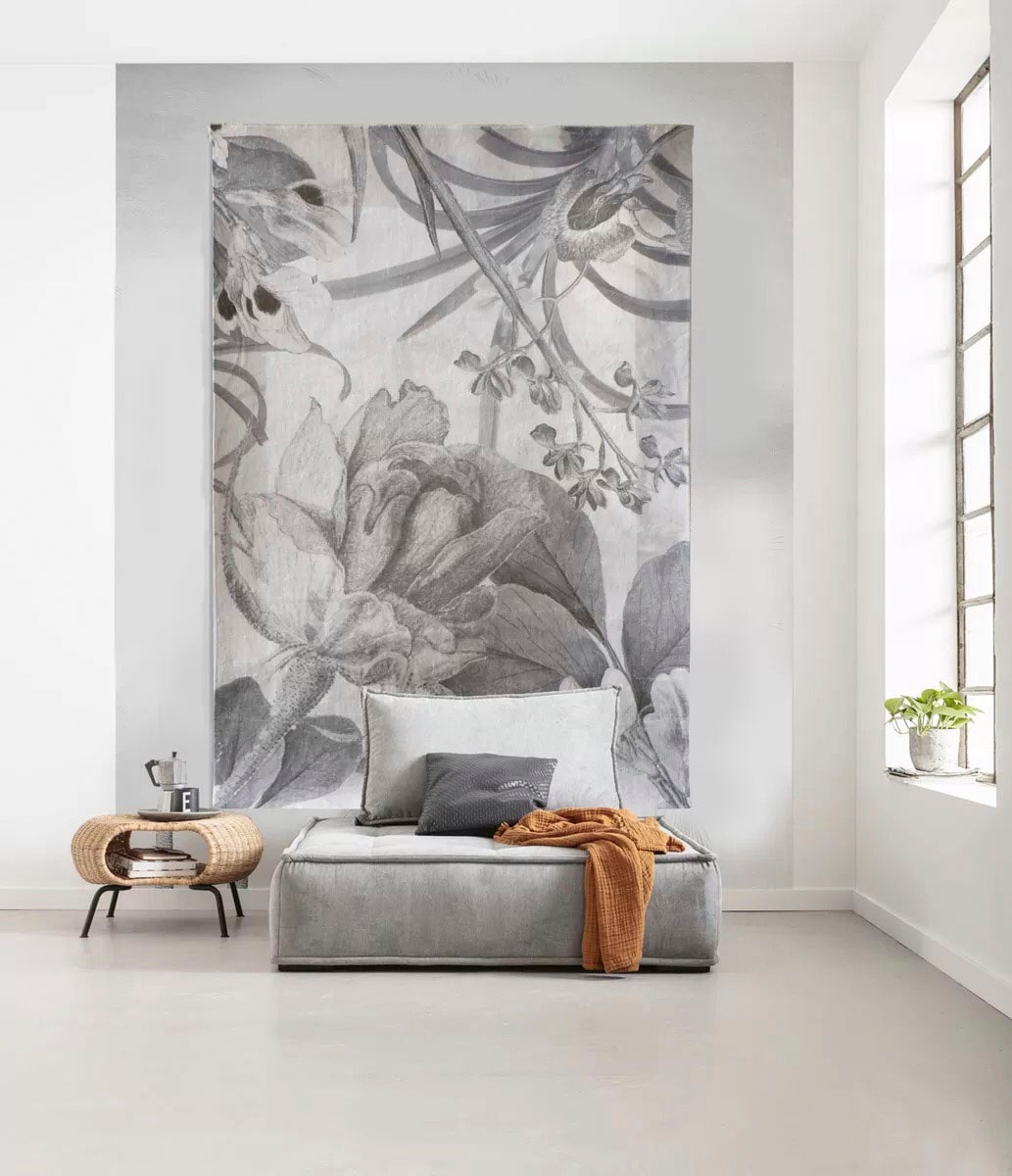 Guido Maria Kretschmer Schlafzimmer Home&Living Wohnzimmer, »Magnolia«, als rechteckig, auch weich, flach, anwendbar, Teppich Wandteppich