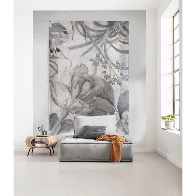 Guido Maria Kretschmer Home&Living Teppich »Magnolia«, rechteckig, auch als  Wandteppich anwendbar, weich, flach, Wohnzimmer, Schlafzimmer