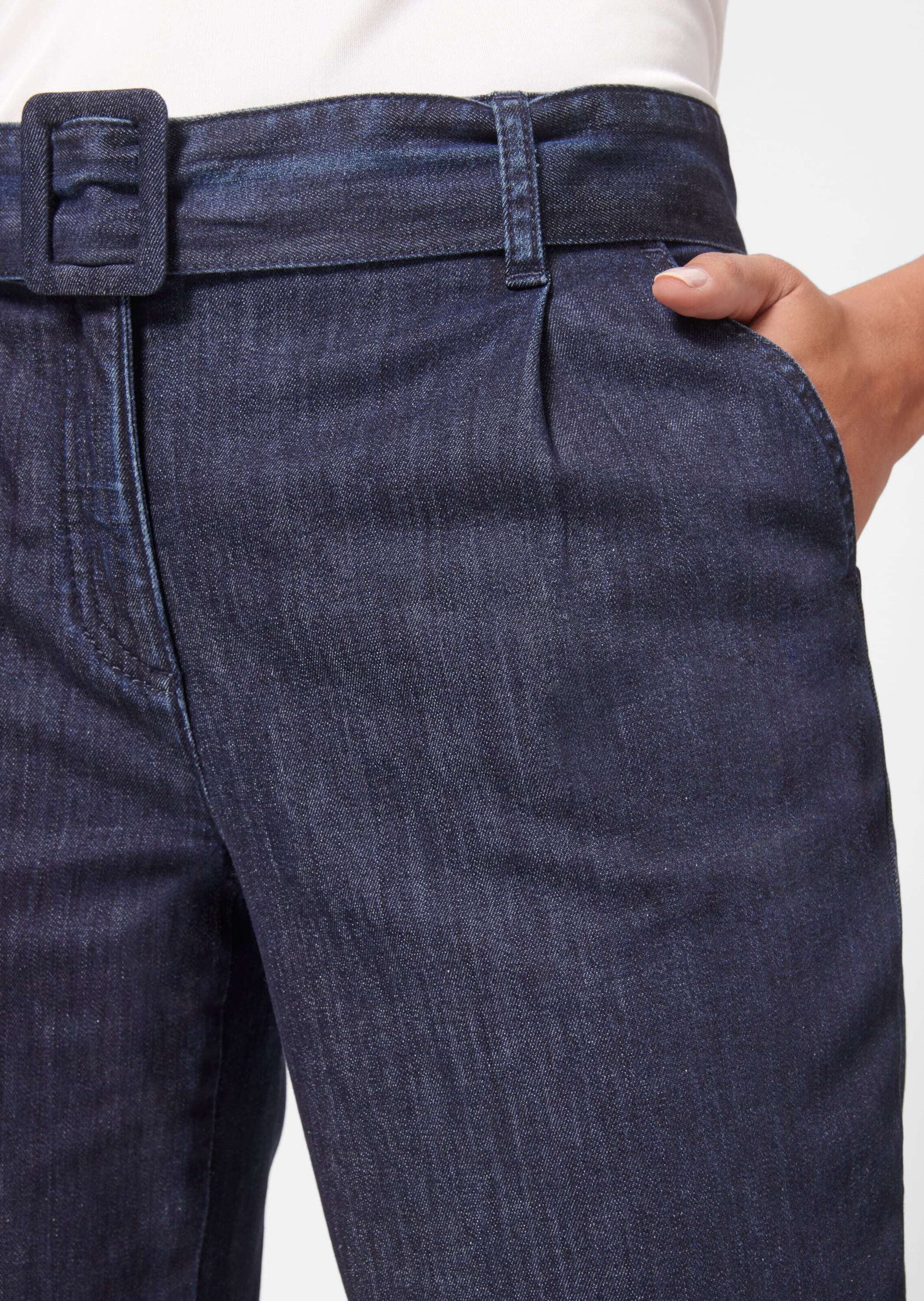 MADELEINE Regular-fit-Jeans »Hose Karotten-Jeans mit Bundfalten«