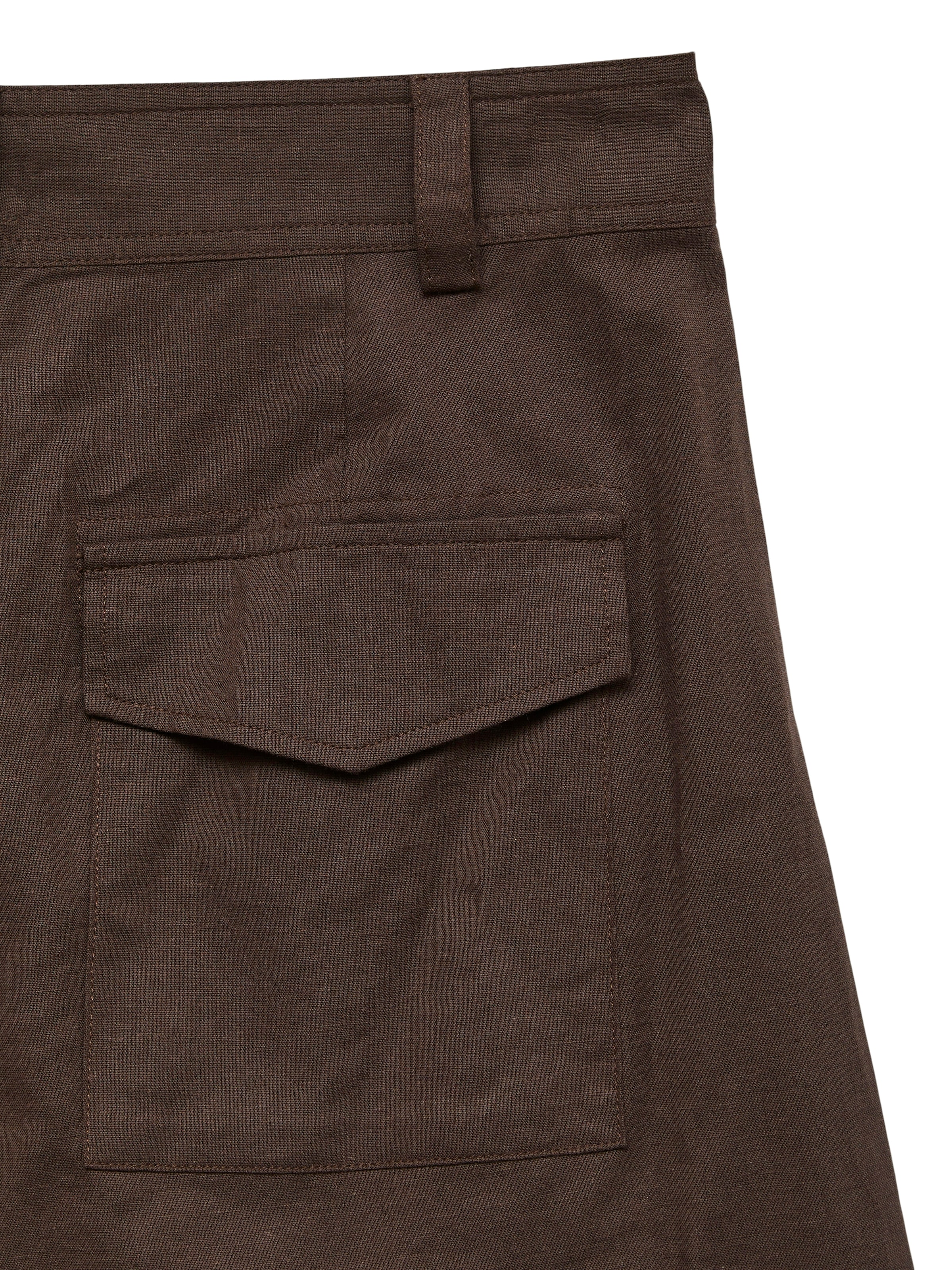 Vero Moda Anzughose »VMSELMA HW BARREL PANTS WVN NOOS«  Baumwollmischung, high waist, weite Beinform, mit Leinen
