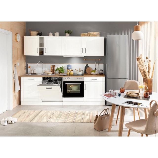 HELD MÖBEL Küchenzeile »Tinnum«, mit E-Geräten, Breite 240 cm bequem kaufen