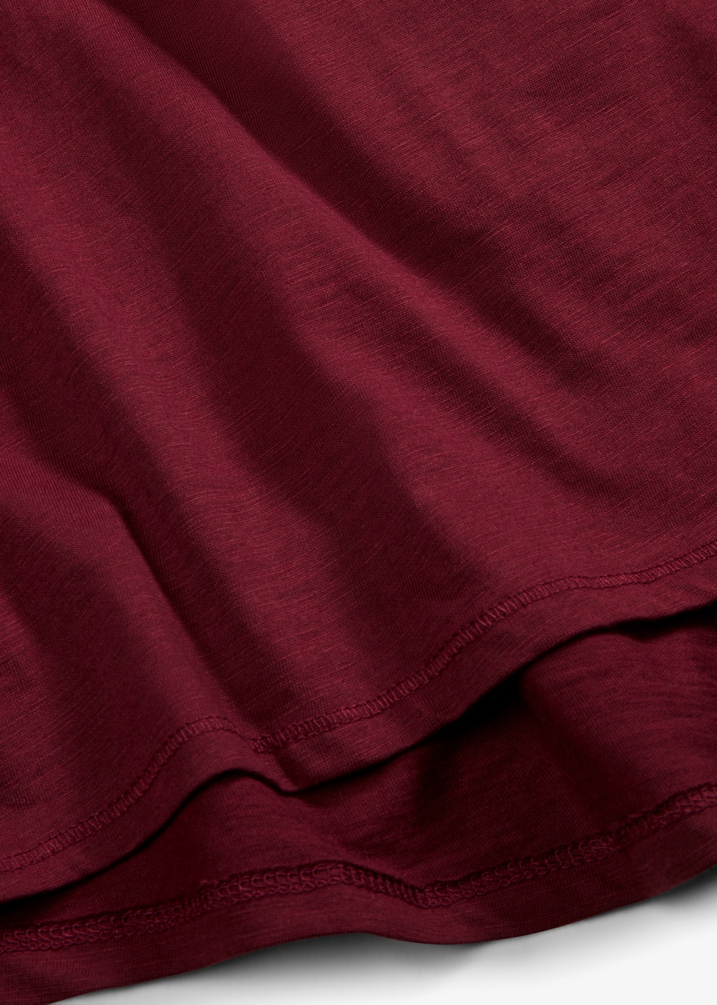 bonprix Langarmshirt »Langarmshirt aus reiner Baumwolle« lockere Passform, Langarm-Design, abgerundeter Saum, aus Baumwolle