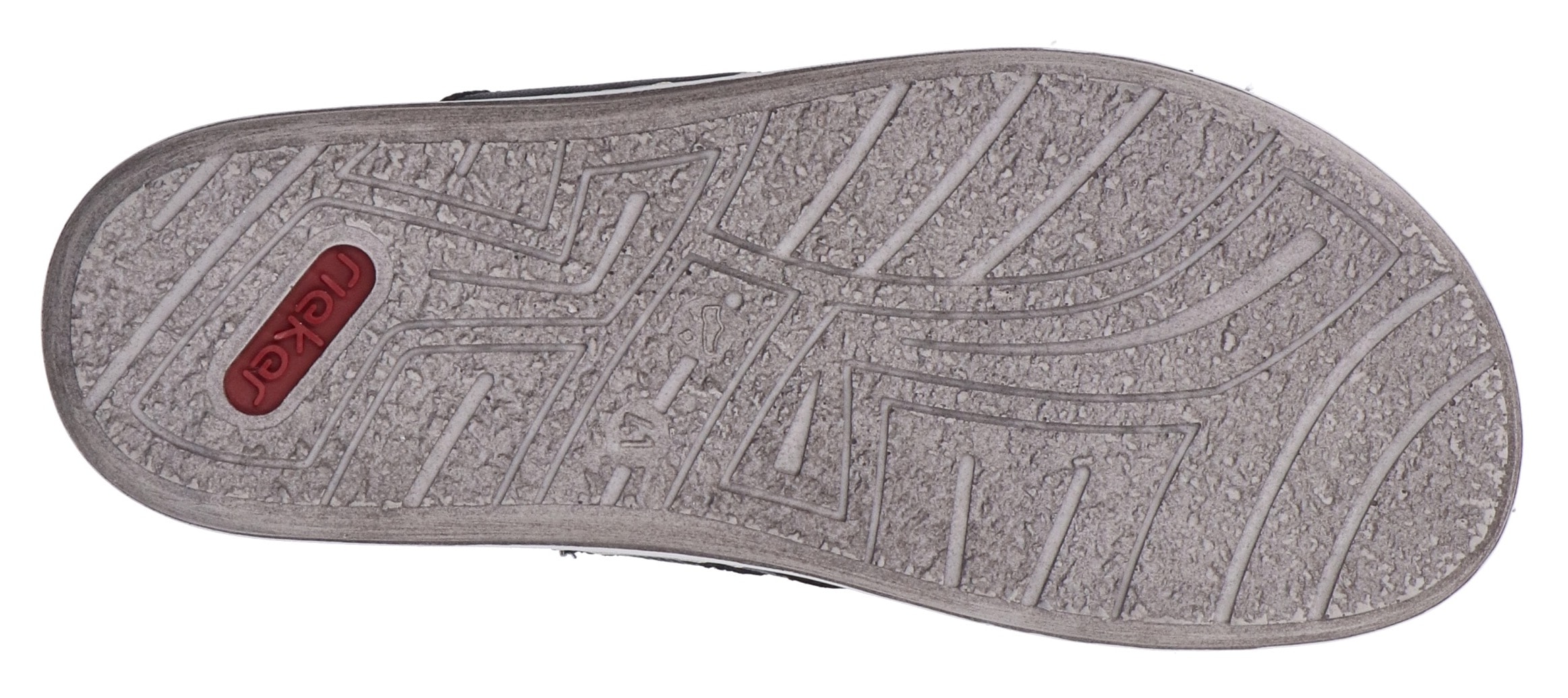 Rieker Pantolette, Sommerschuh, Strandschuh, Schlappen, Hausschuh mit Label