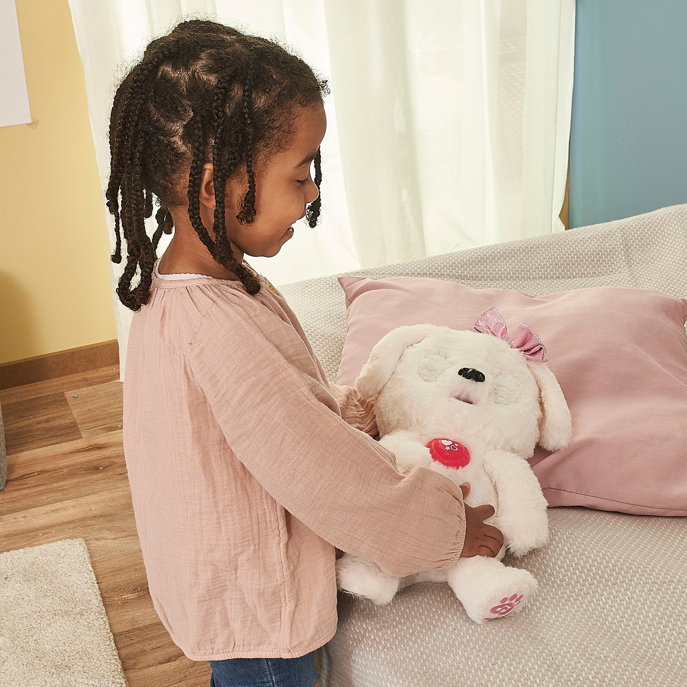 Vtech® Plüschfigur »KidiFriends Schlecki, das Kuschel-Hündchen«, mit Licht- und Soundeffekten