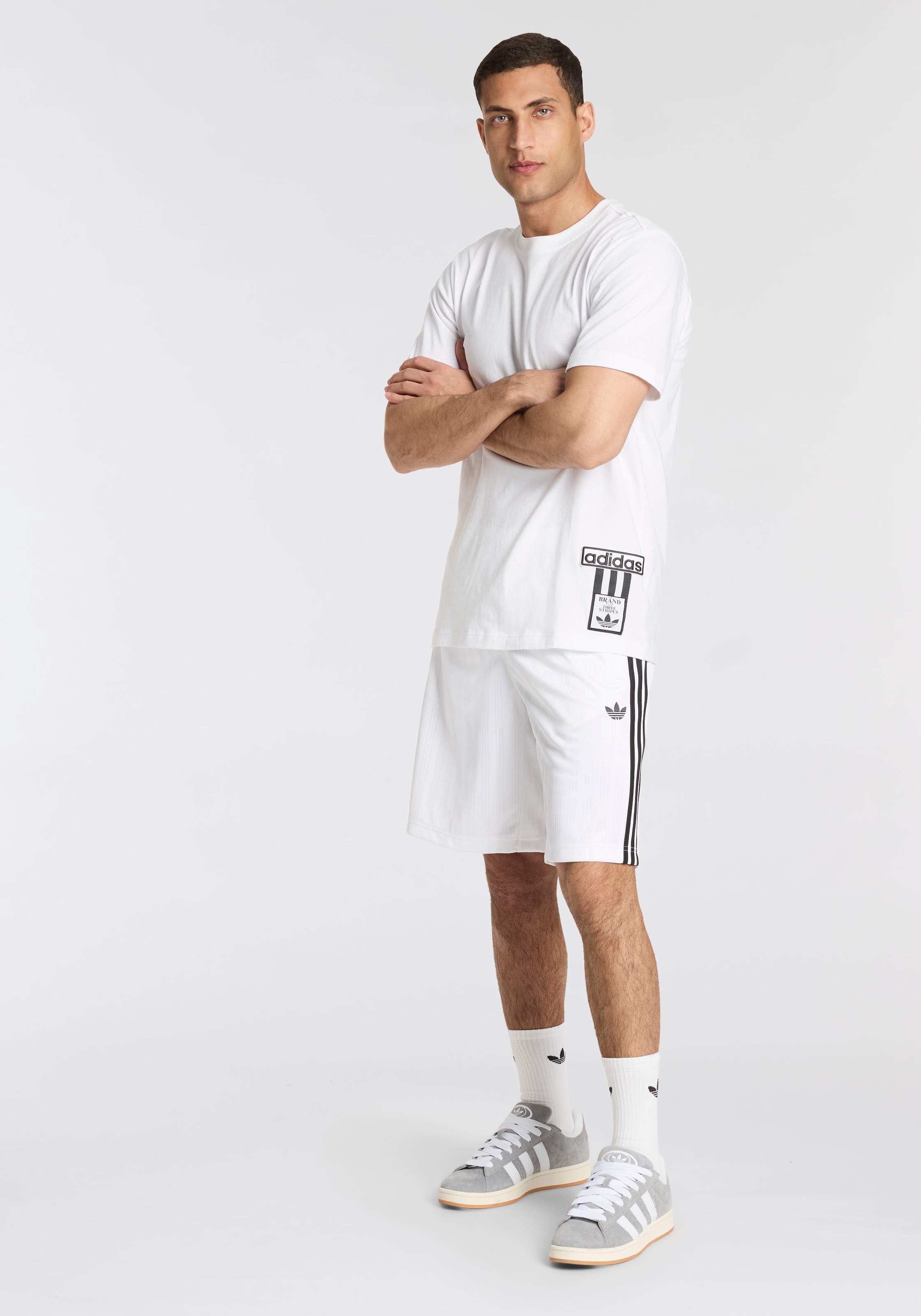 adidas Originals Sportsocken »TREFOIL CUSHION CREW SOCKEN, 3 PAAR«, (3 Paar)