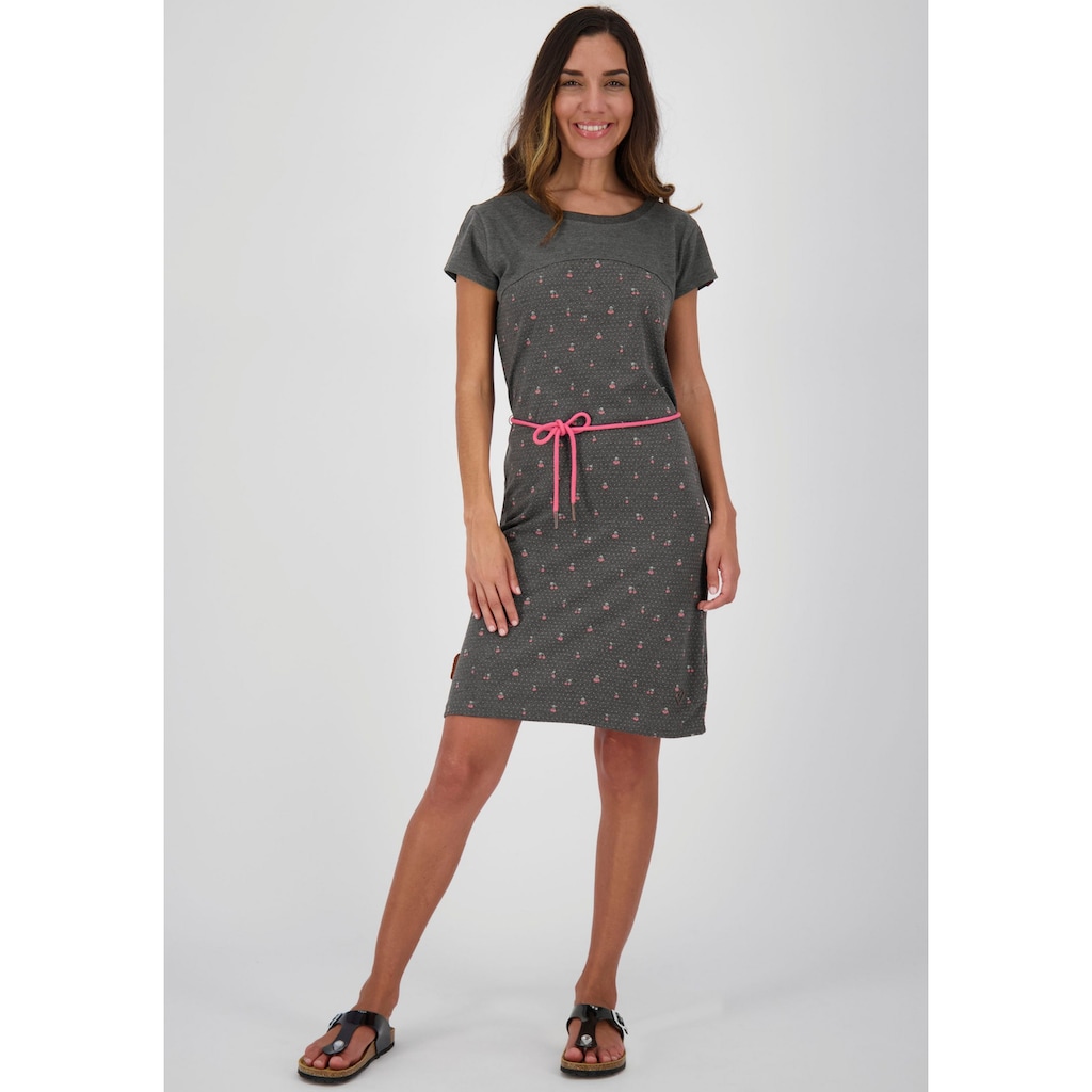 Alife & Kickin Jerseykleid »ClarissaAK«, (Set, 2 tlg., mit Bindegürtel)