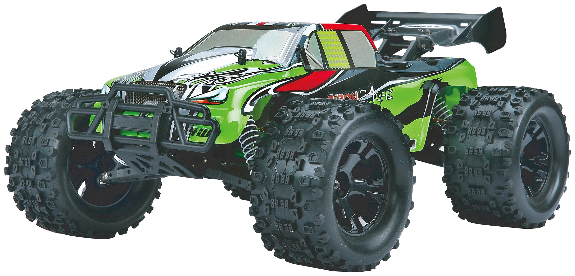 Jamara RC-Monstertruck »Akron Monstertruck BL 4WD«, 1:10, 2,4 GHz, Wheelybar