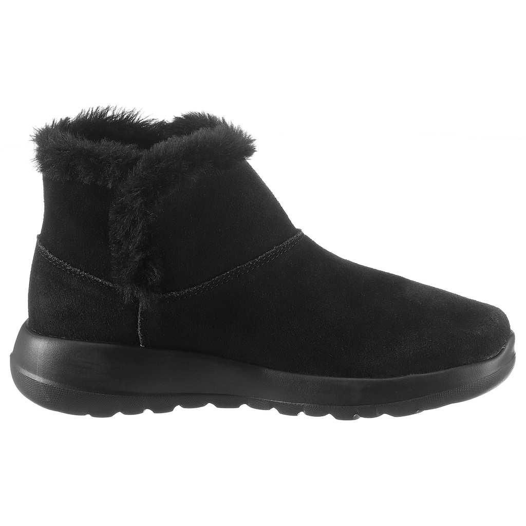 Skechers Winterboots »On the Go Joy - Bundle Up«, mit Fellimitat-Besatz