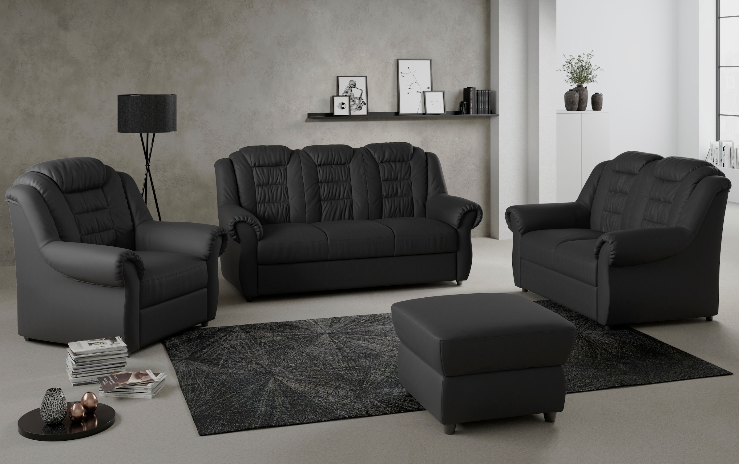 Home affaire Sessel »Boston« mit hoher Rückenlehne