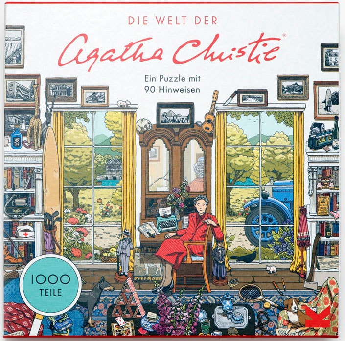 Puzzle »Die Welt der Agatha Christie«, Made in Europe