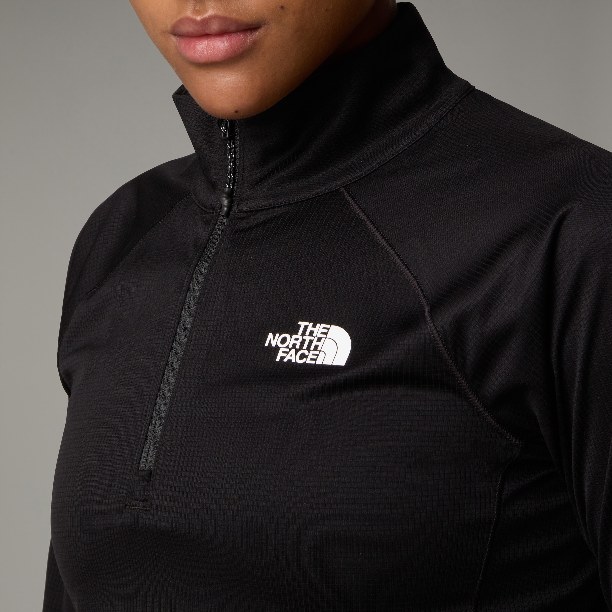 The North Face Fleeceshirt »Sunriser Langarm-Top mit 1/4-langem RV für Damen«