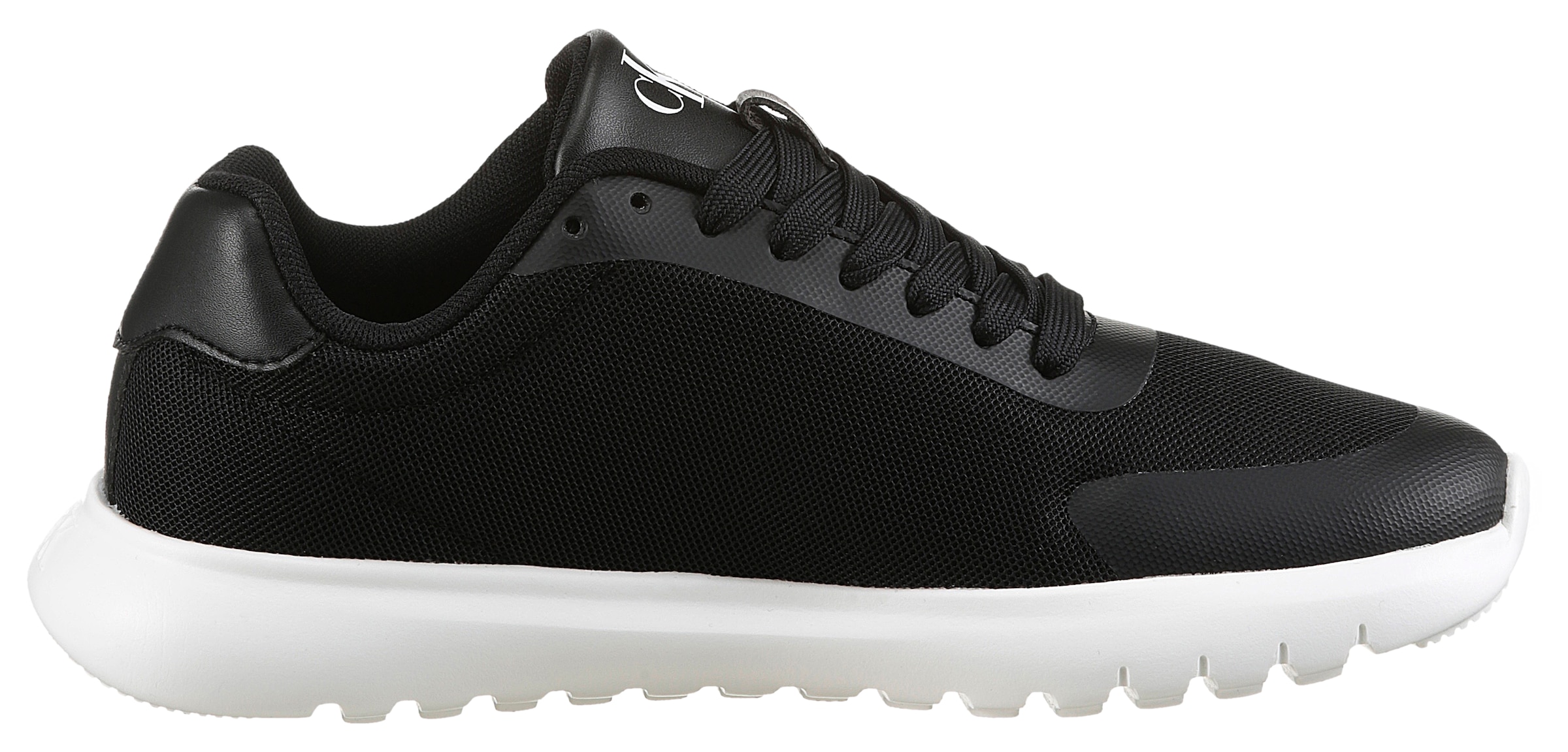 Calvin Klein Jeans Keilsneaker »3 EVA RUNNER MESH WN«, Freizeitschuh, Halbschuh, Schnürschuh mit Logoschriftzug