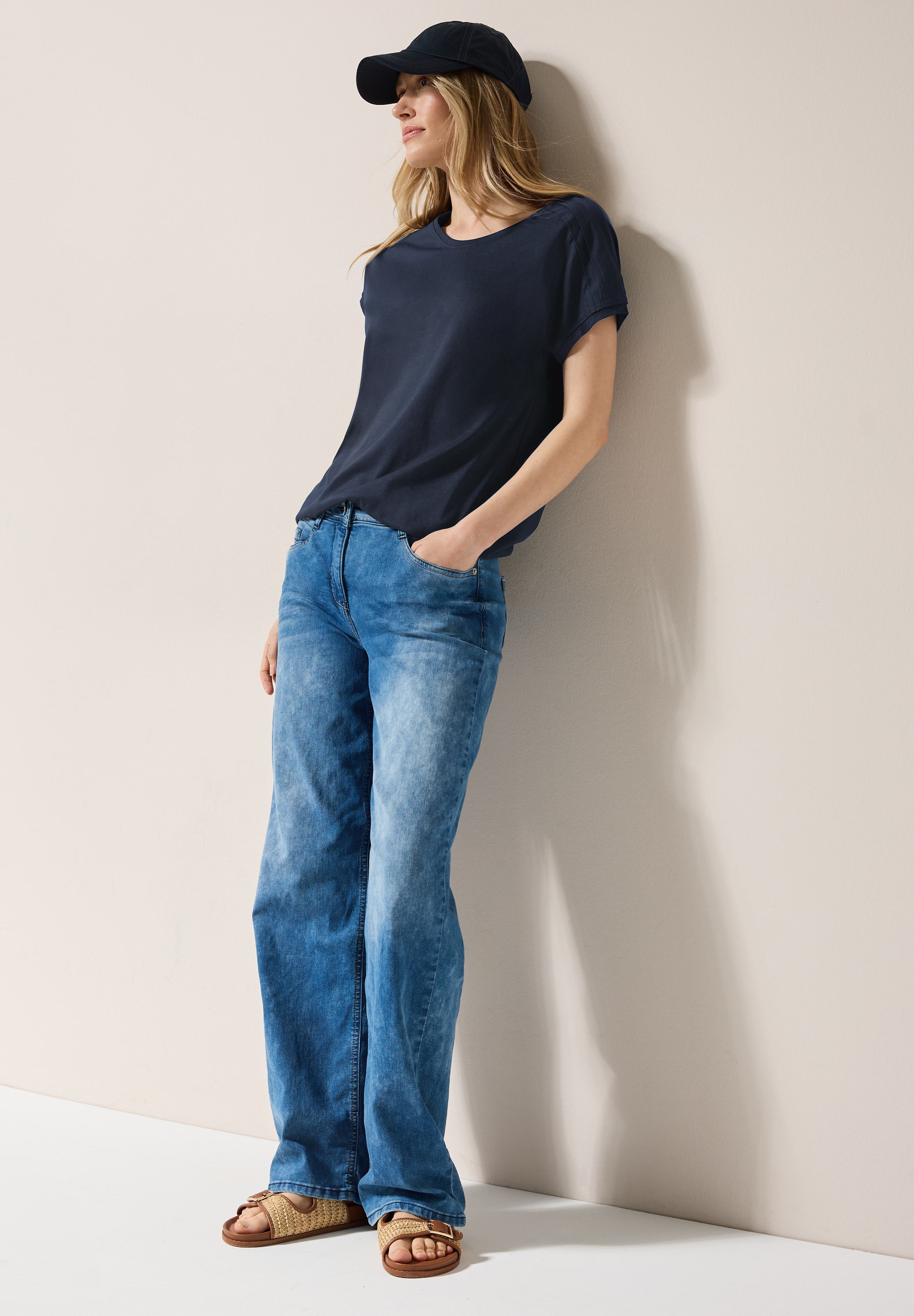 Cecil T-Shirt, mit elastischem Bund