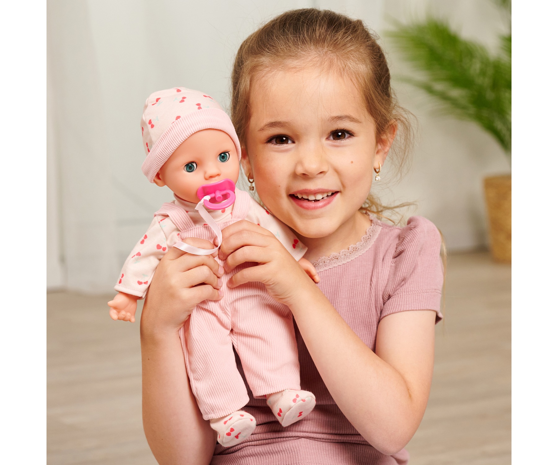 SIMBA Babypuppe »Laura Little Babbler« mit Funktionen