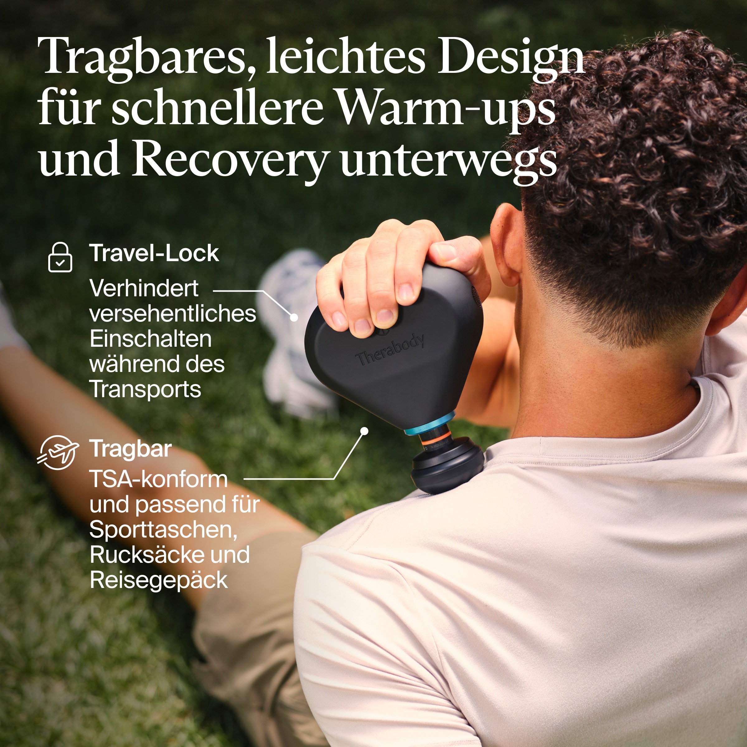Therabody Massagepistole »Theragun Mini Plus« Optimale Erholung & Warm-up, weniger Muskelkater, mobil nutzbar