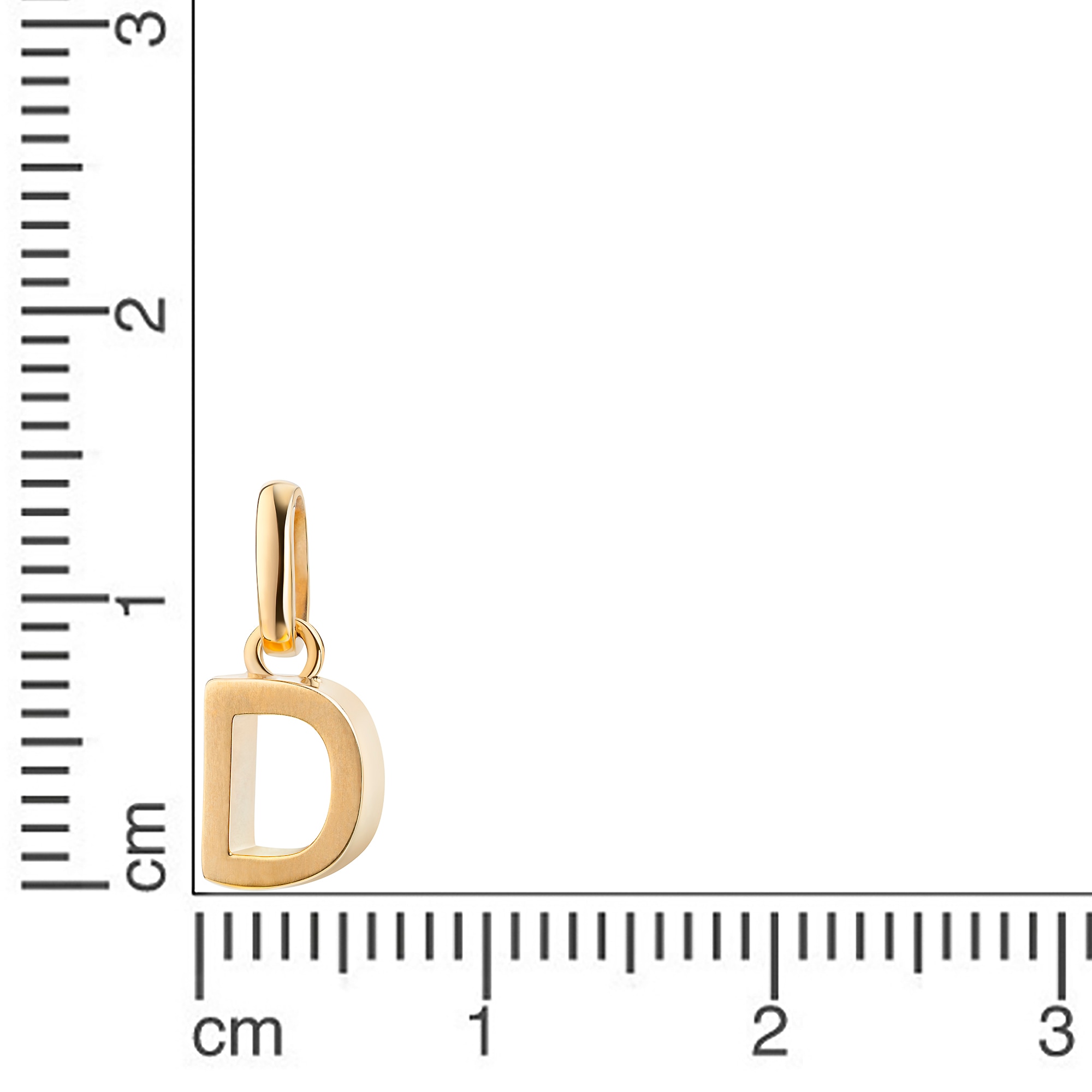 Firetti Kettenanhänger »Schmuck Geschenk Gold 333 Halsschmuck Anhänger Buchstabe Alphabet« ()