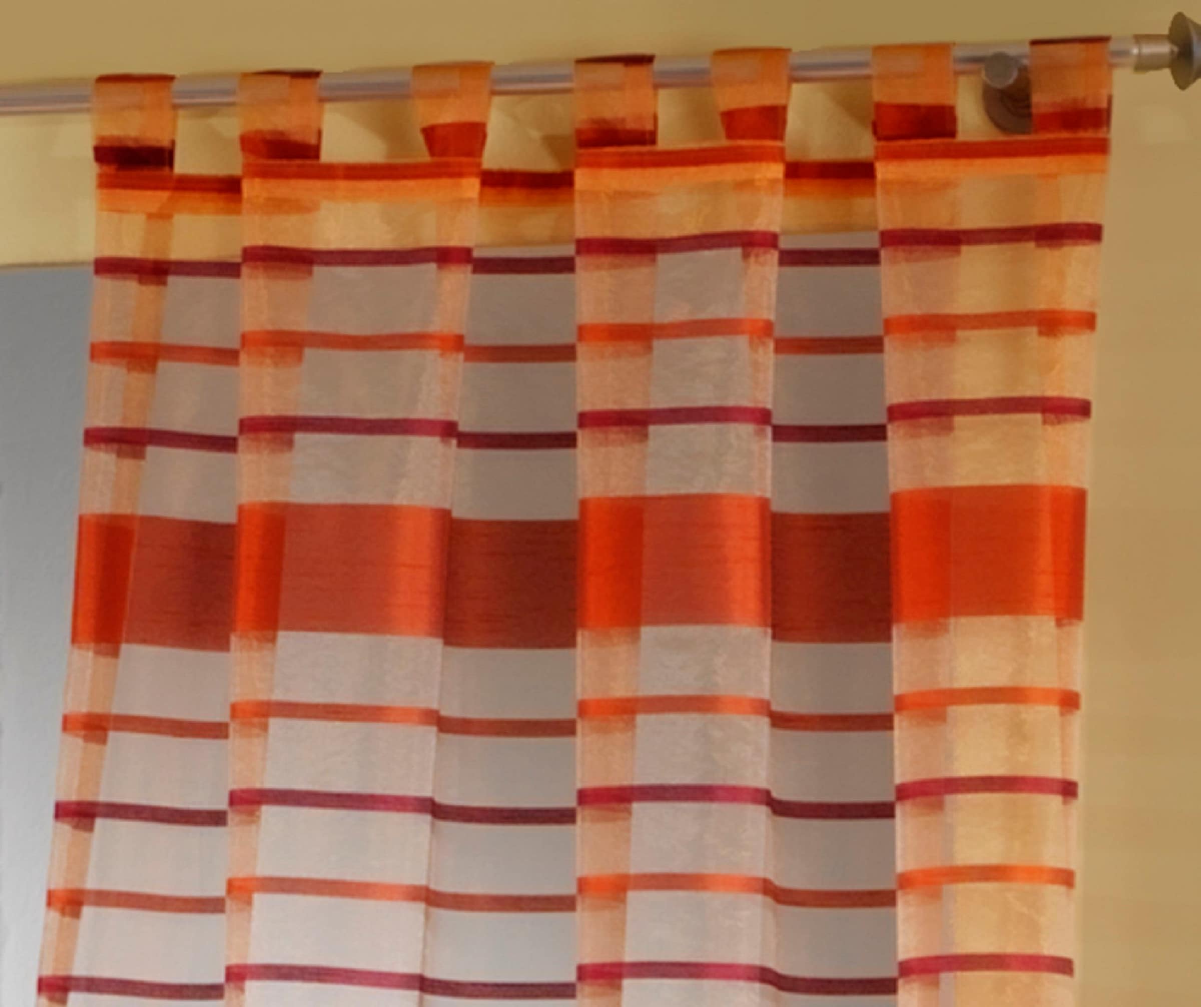 Weckbrodt Vorhang »Vera«, (1 St.), Schlaufenschal, Gardine, transparent,  Organza