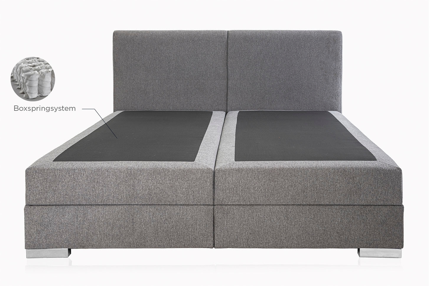 Home affaire Boxspringbett »Juliste inkl. Bettkasten und PUR-Schaum-Topper« erhältlich in den Breite 160, 180 & 200cm