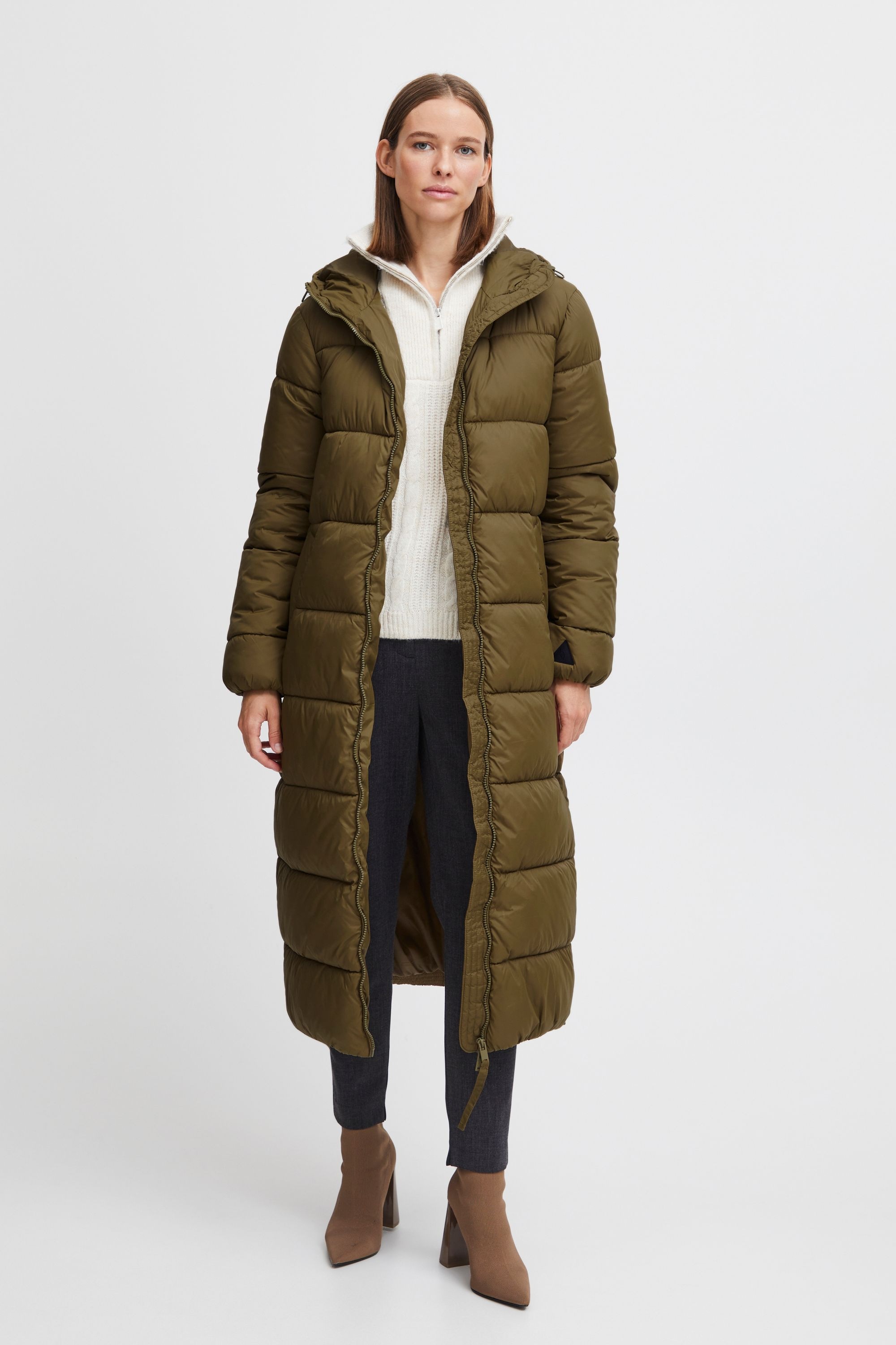 b.young Steppmantel »Steppmantel BYBOMINA LONG COAT -«