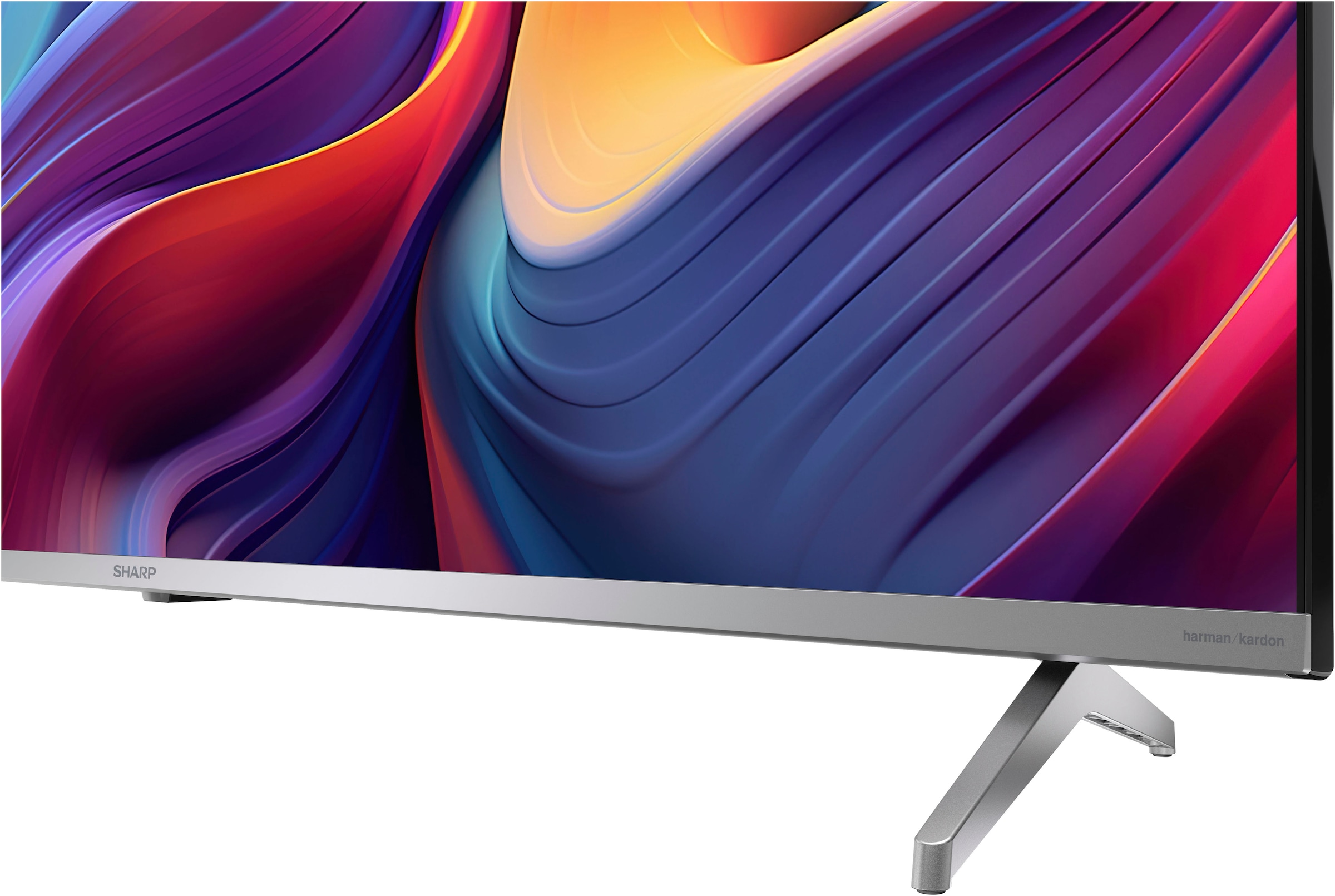 Sharp QLED-Fernseher »SHARP 50GP6265E Quantum Dot Google TV 126 cm (50 Zoll) 4K Ultra HD«, 126 cm/50 Zoll, 4K Ultra HD, Google TV-Smart-TV, Quantum Dot, QLED, Dolby Atmos, Dolby Vision, HDMI 2.1 mit eARC