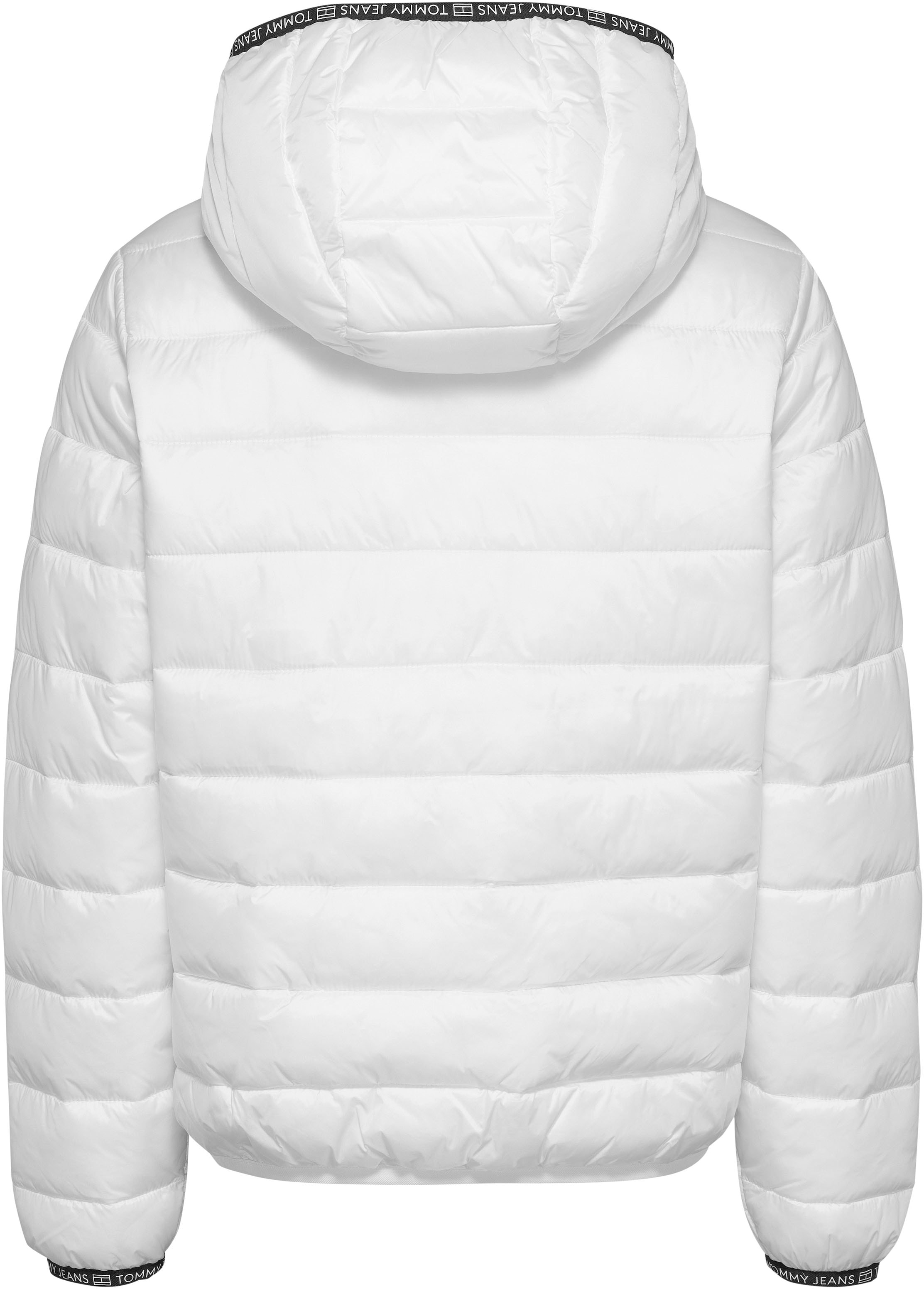 Tommy Jeans Steppjacke »TJW QUILTED TAPE HOOD JACKET EXT«, mit Kapuze, mit Kapuze