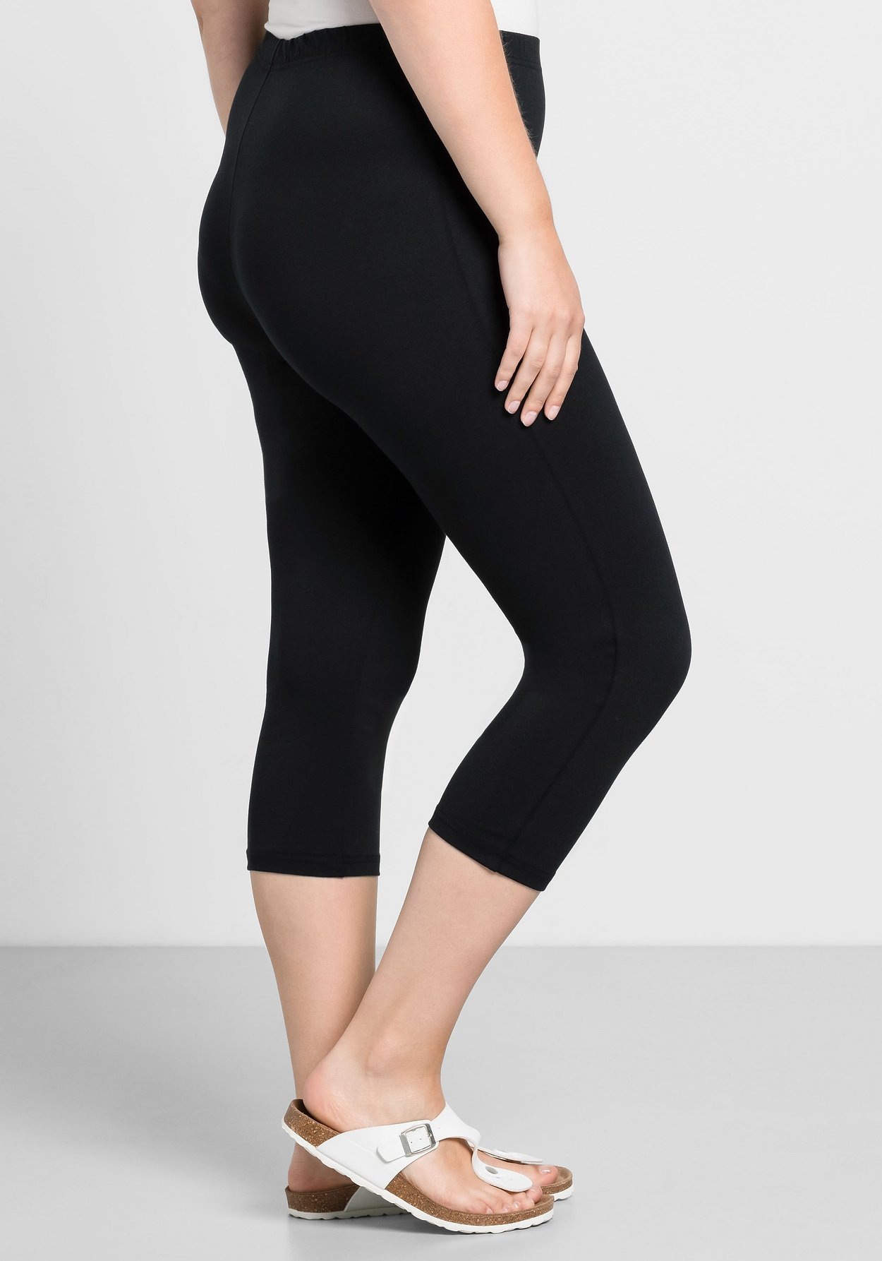 Sheego Leggings »Leggings in Capri-Länge«