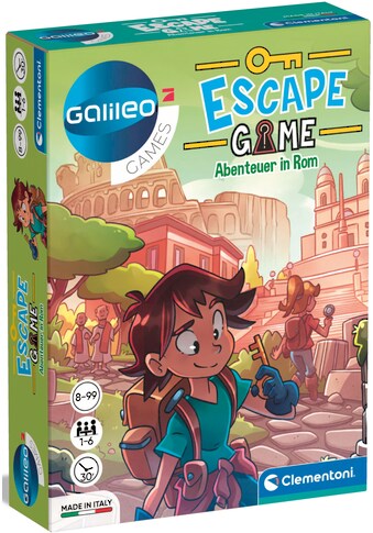Clementoni® Spiel »Galileo, Escape Game Abenteuer in Rom«, Made in Europe, FSC® -... kaufen