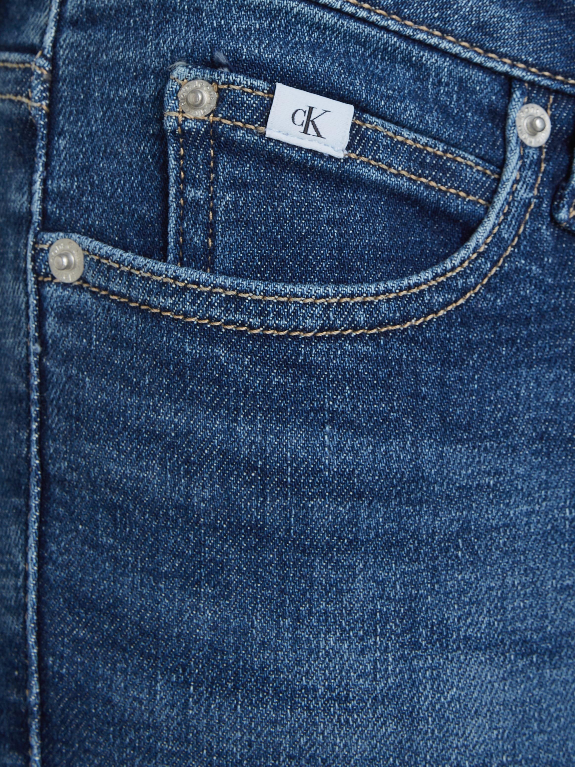 Calvin Klein Jeans Skinny-fit-Jeans »MID RISE SKINNY«, in klassischer 5-Pocket-Form