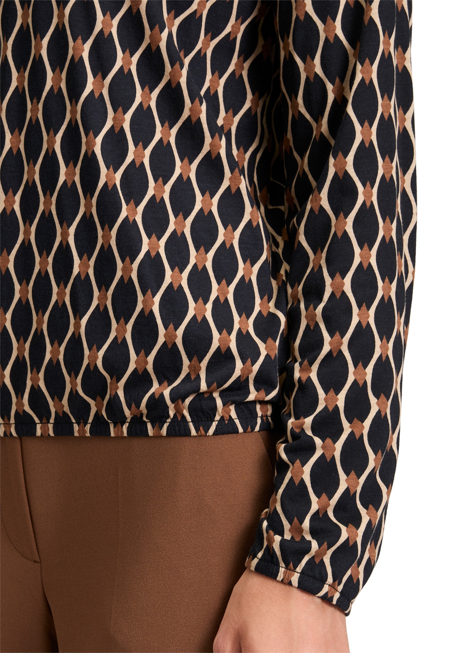 Betty Barclay Langarmshirt »Blusenshirt mit V-Ausschnitt«