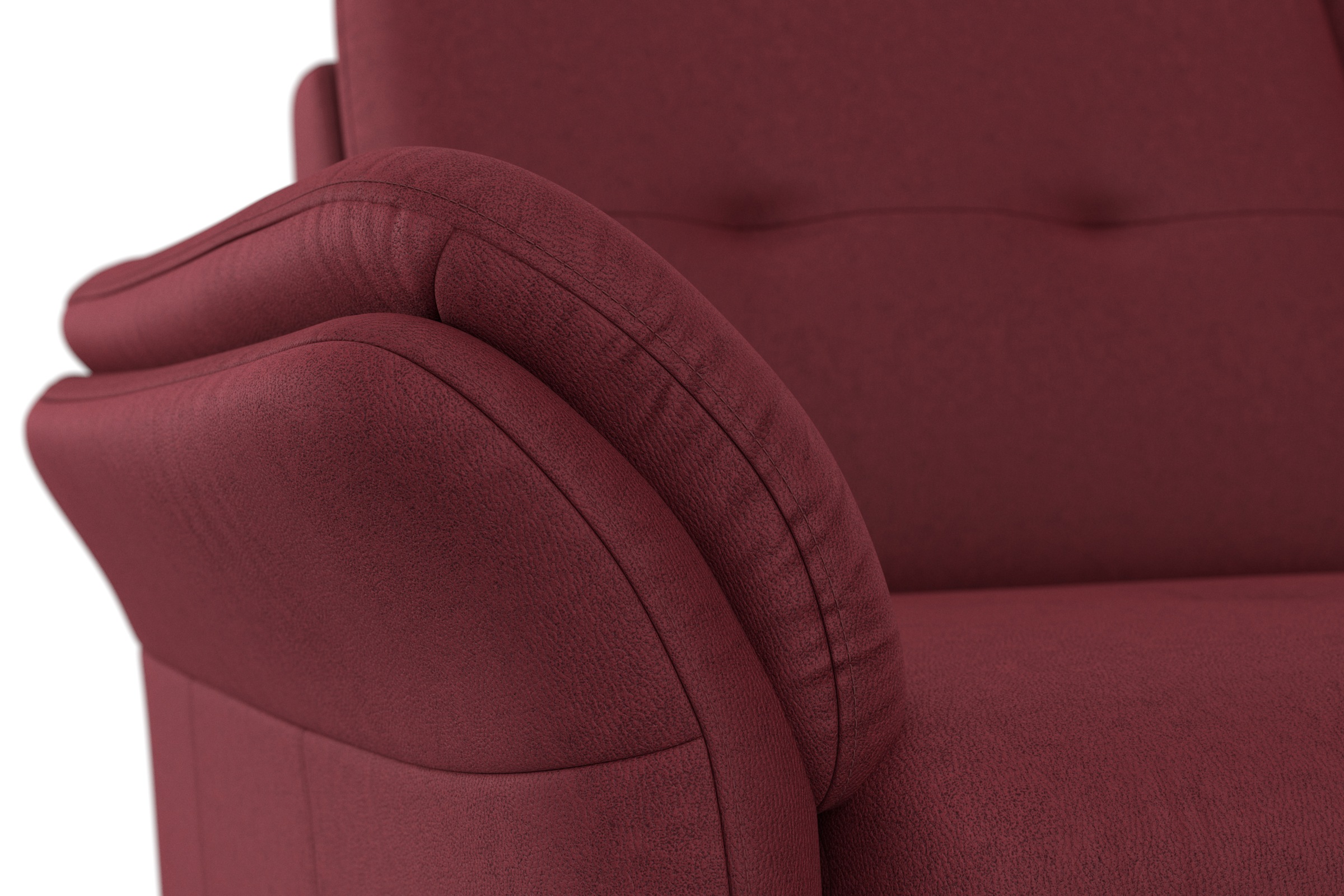 sit&more 2-Sitzer »Göteborg«, inklusive Sitztiefenverstellung und Federkern