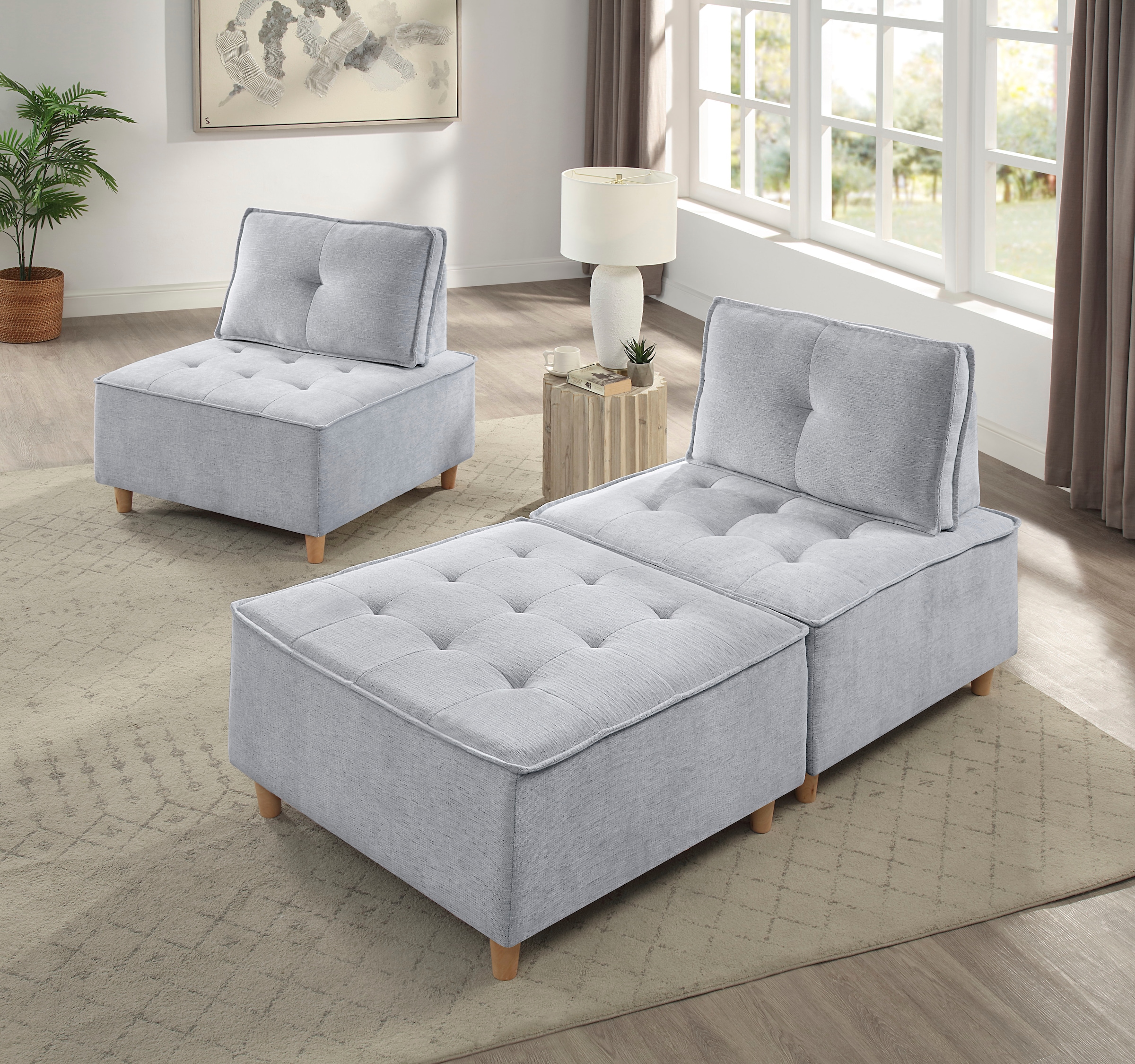 Sessel »Flexid«, (1 St.), modular erweiterbar zum Sofa, inkl. Rückenkissen,...