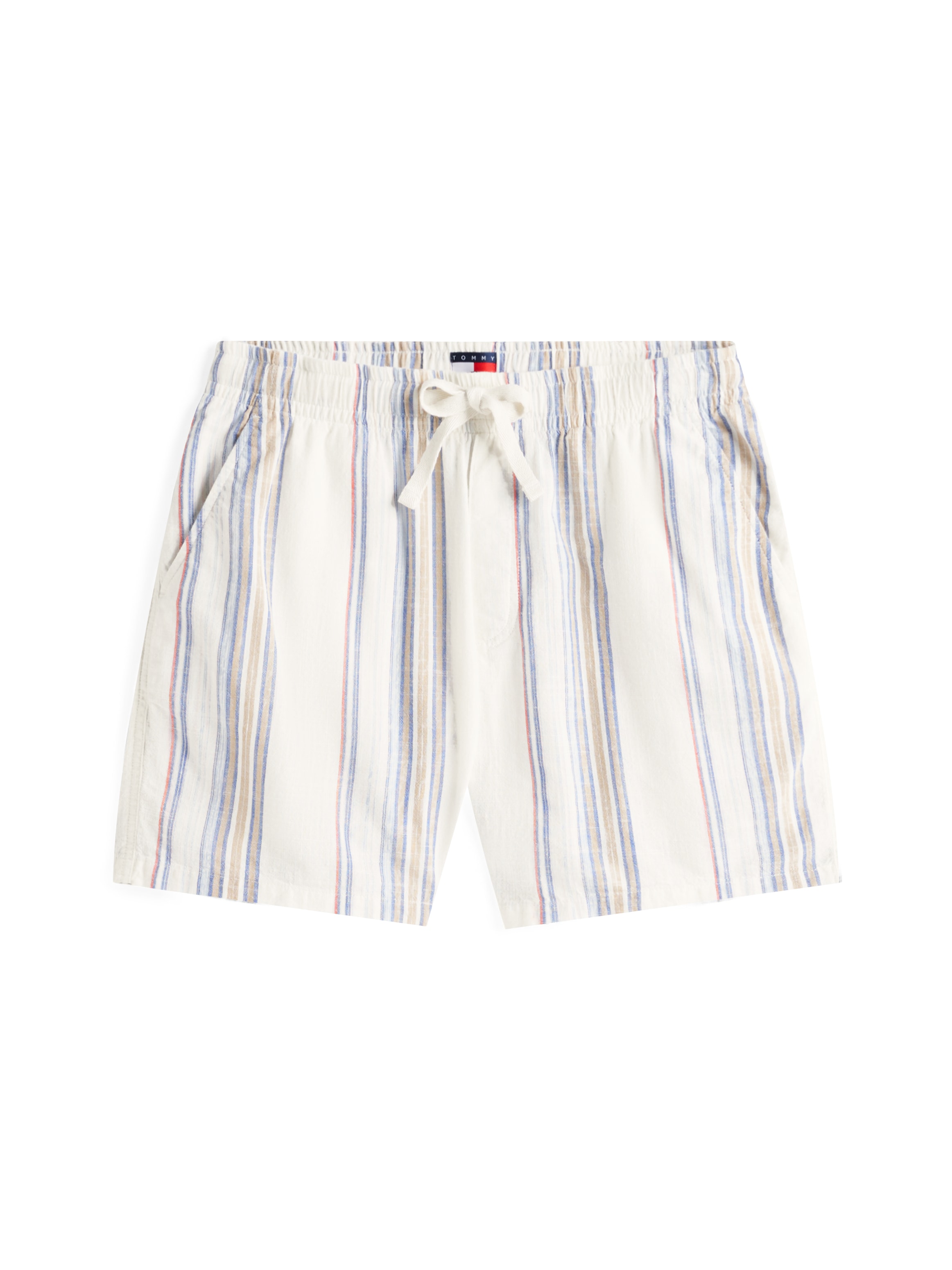 Tommy Jeans Shorts »TJM SLUB STR BEACH SHORT EXT«, modisch gestreift