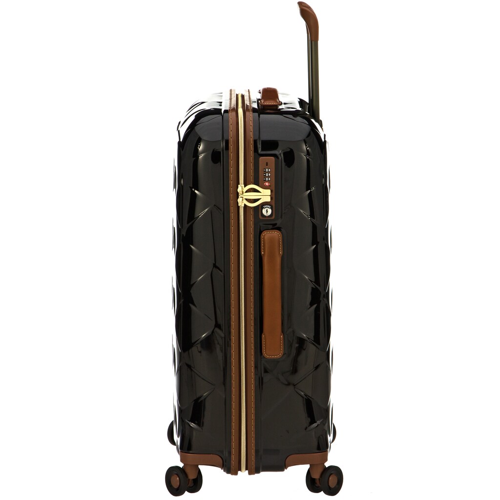 Stratic Hartschalen-Trolley »Leather & More«, 4 Rollen, mit 4 Rollen