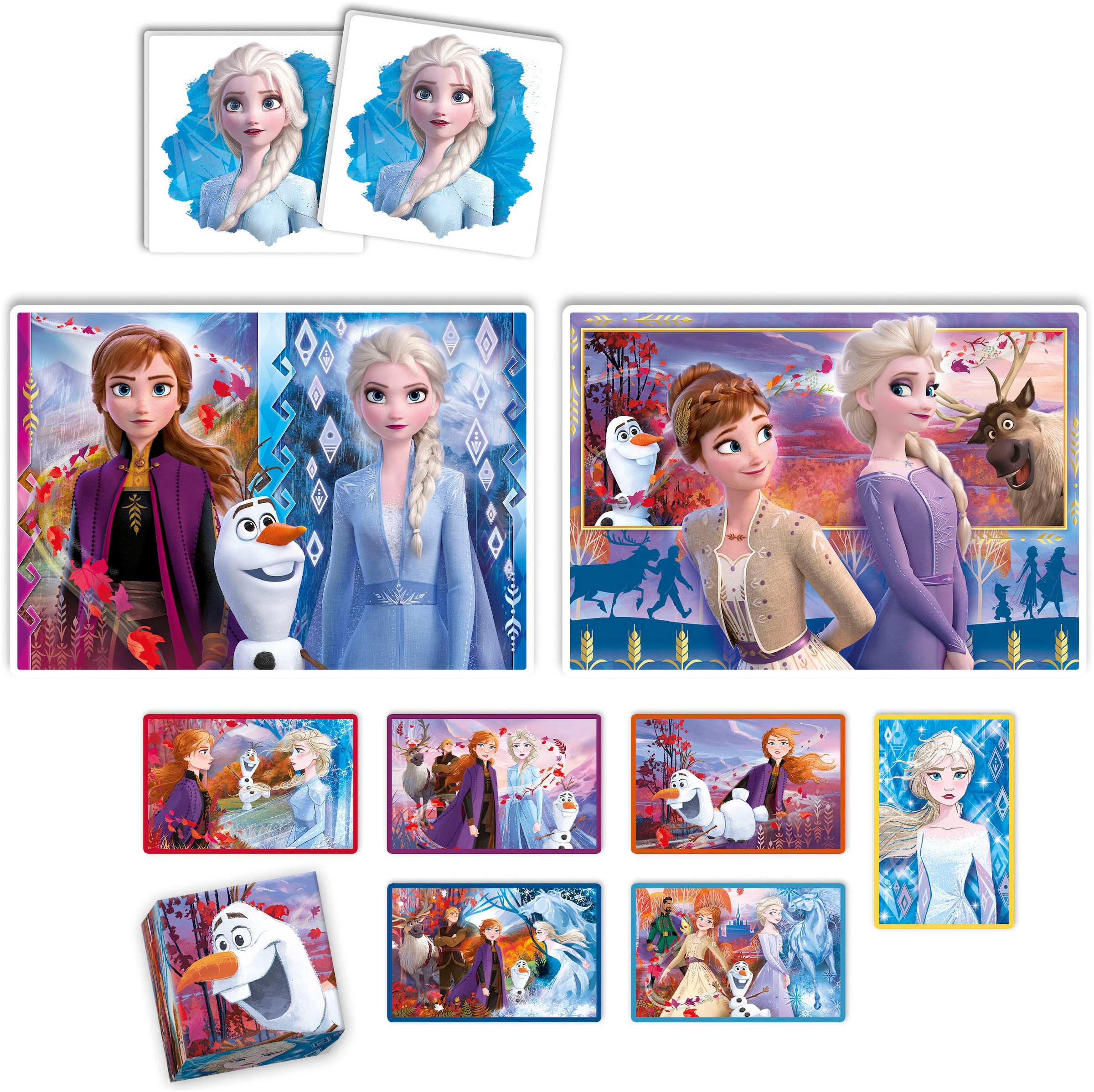 Clementoni® Puzzle »Edukit, 4n1, Frozen 2«, Made in Europe