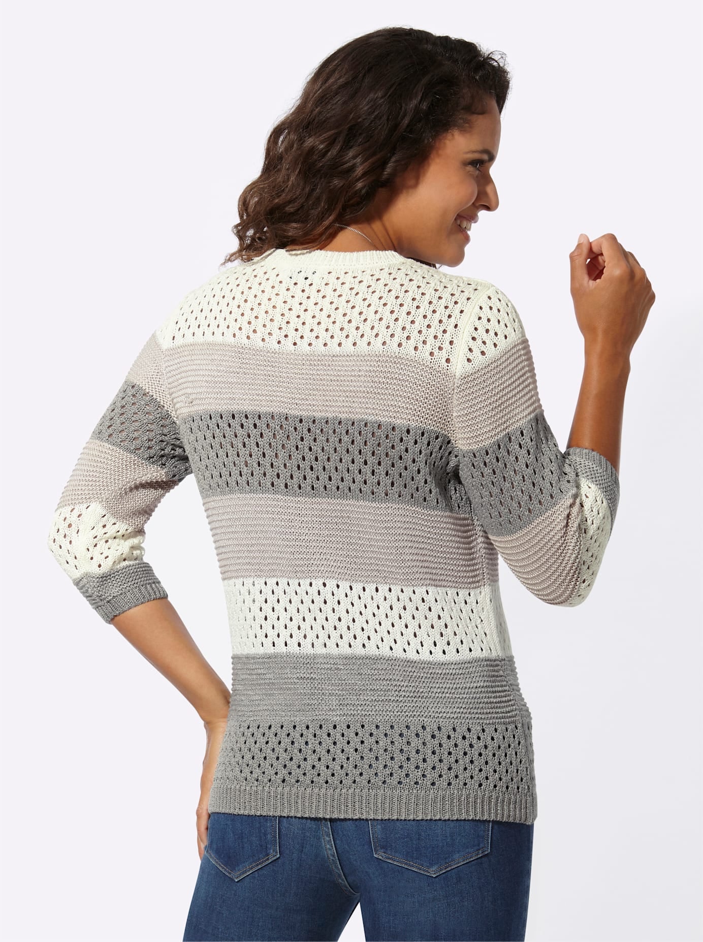 Casual Looks 3/4 Arm-Pullover »Pullover«