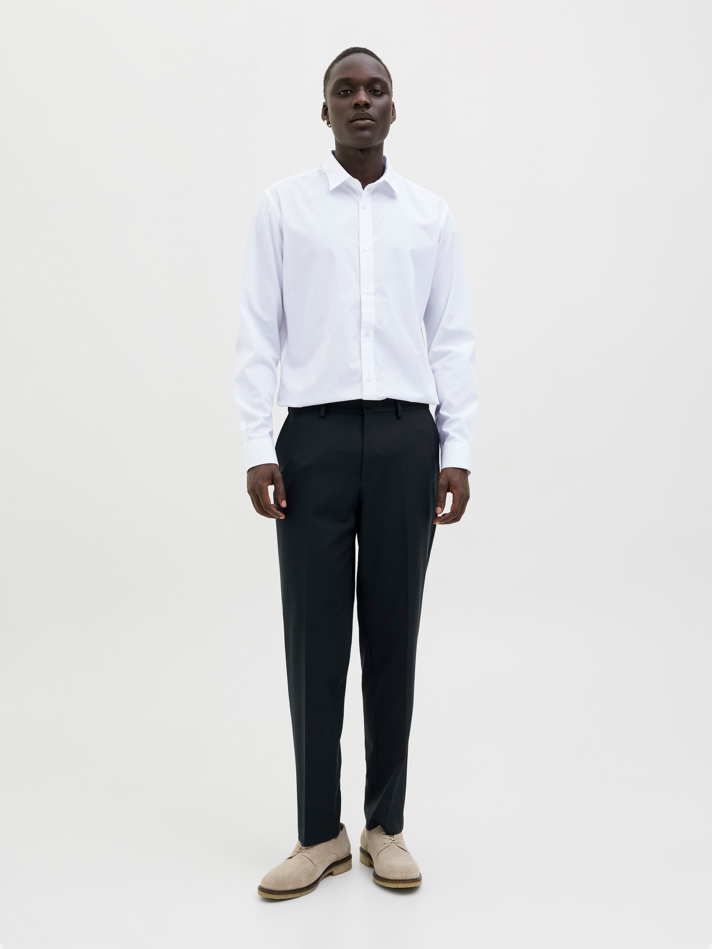 Jack & Jones Langarmhemd »JJJOE SHIRT LS 2 PACK MP«