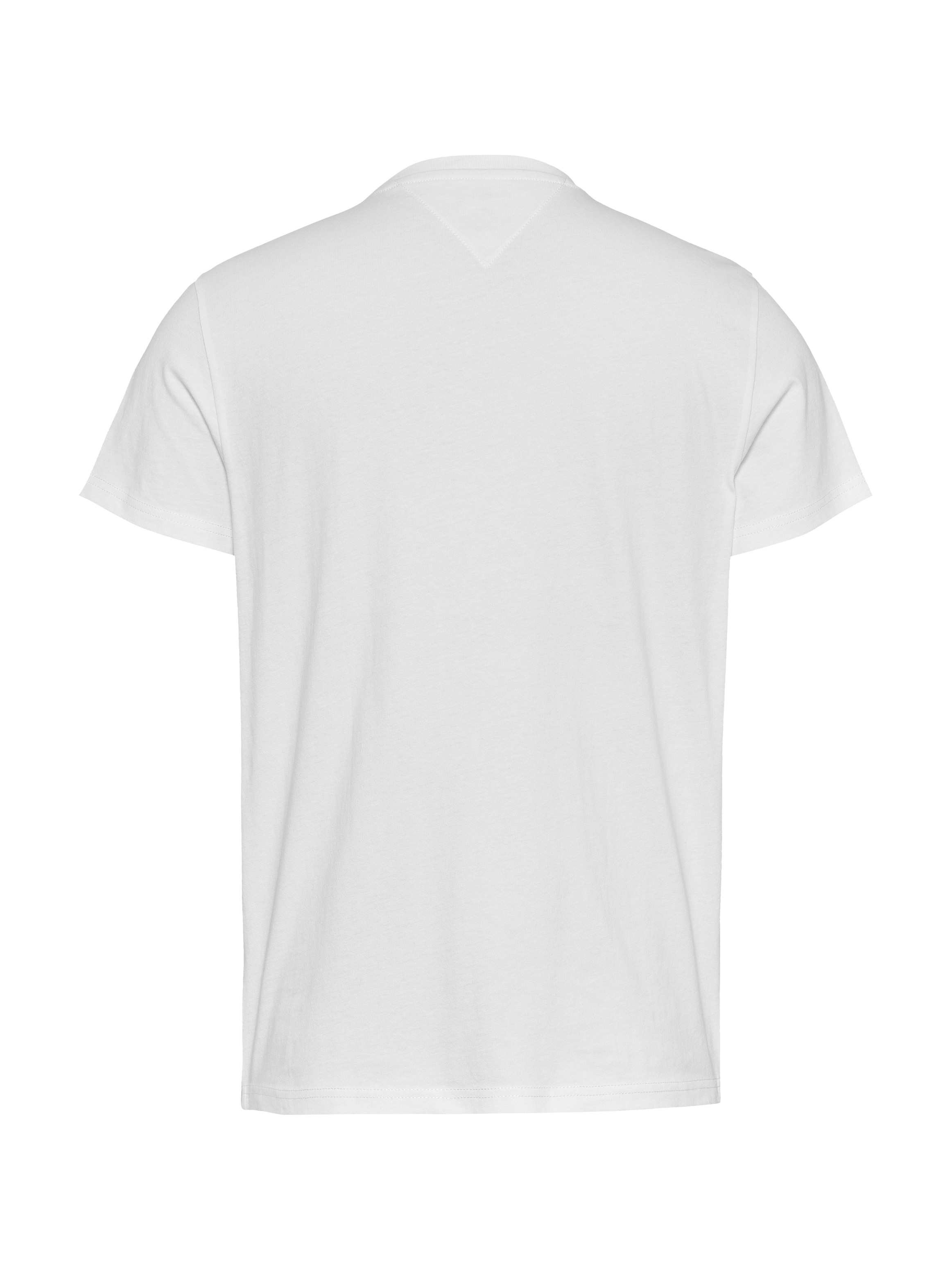Tommy Jeans Plus Rundhalsshirt »TJM SLIM ENTRY GRAPHIC TEE EXT«, in Großen Größen, mit Logostickerei am Ärmel