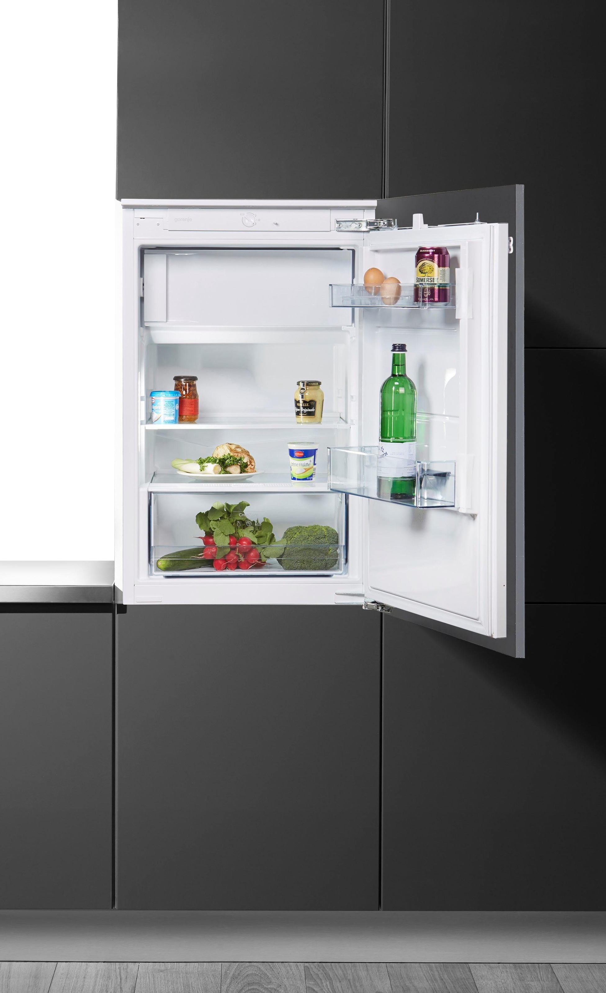 GORENJE Einbaukühlschrank »RBI2092E1«, RBI2092E1, 87,5 cm hoch, 54 cm breit,  integrierbar mit 3 Jahren XXL Garantie